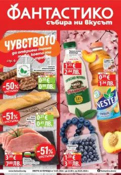 Преглед на Фантастико брошура - Чувството да откриеш това, което ти трябва - Офертите са валидни от 14.05.2026