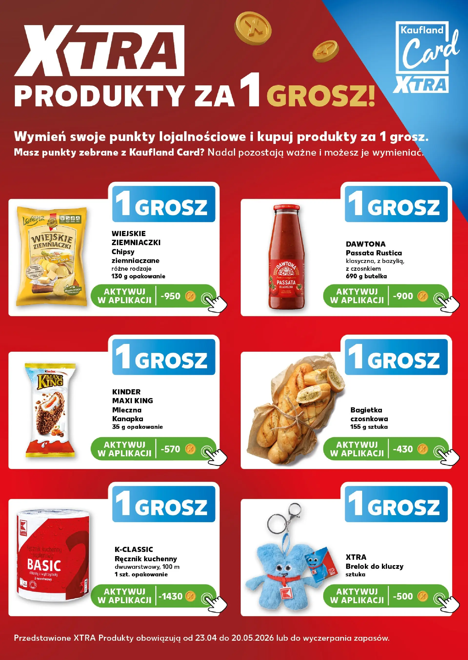 Kaufland gazetka - Super Sobota od 16.05.2026 - od jutra PDF | Strona: 4 | Produkty: Chipsy, Bagietka, Ziemniaczki