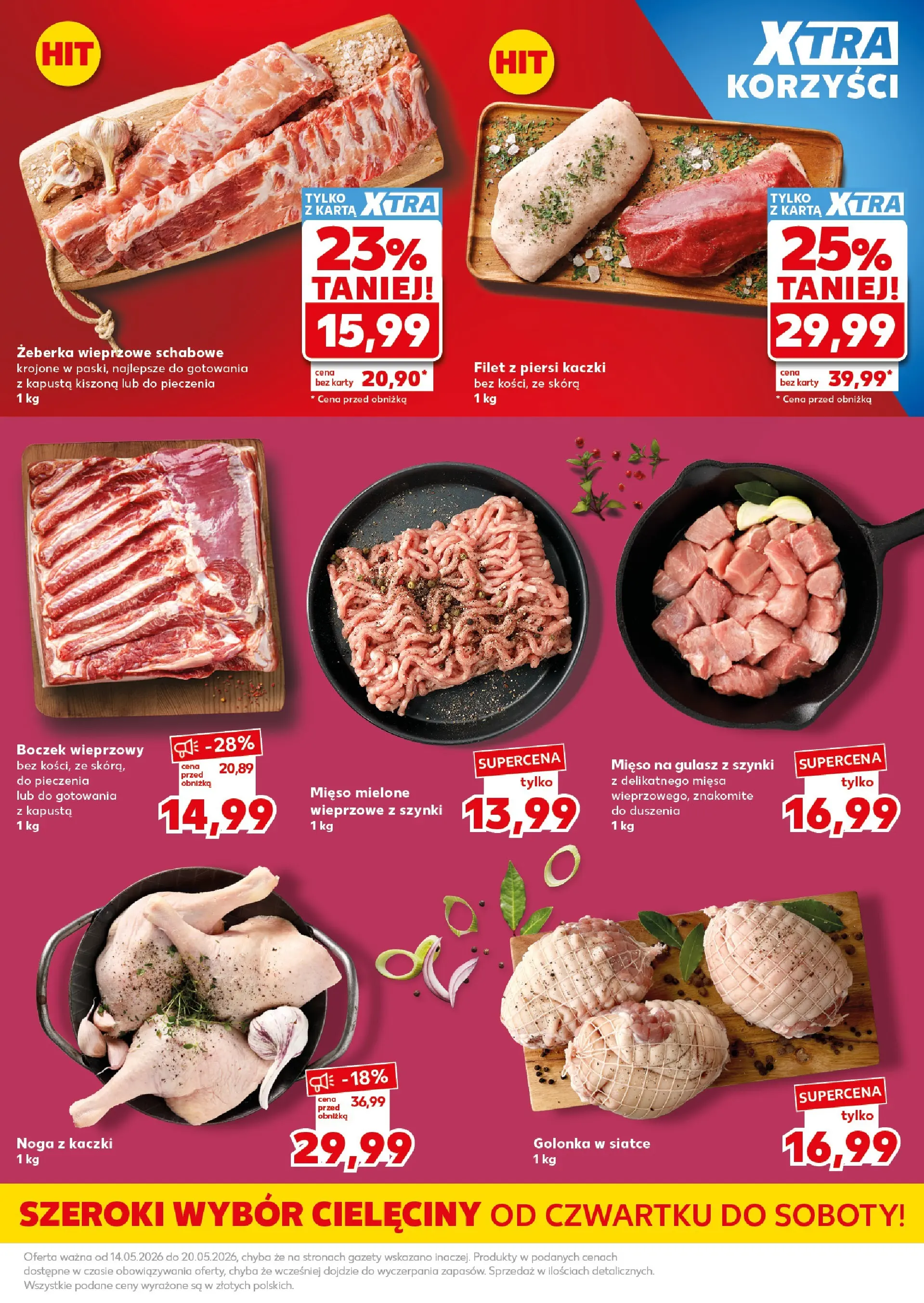 Kaufland gazetka - Super Sobota od 16.05.2026 - od jutra PDF | Strona: 11 | Produkty: Kapusta, Karta, Kapusta kiszona, Mięso na gulasz