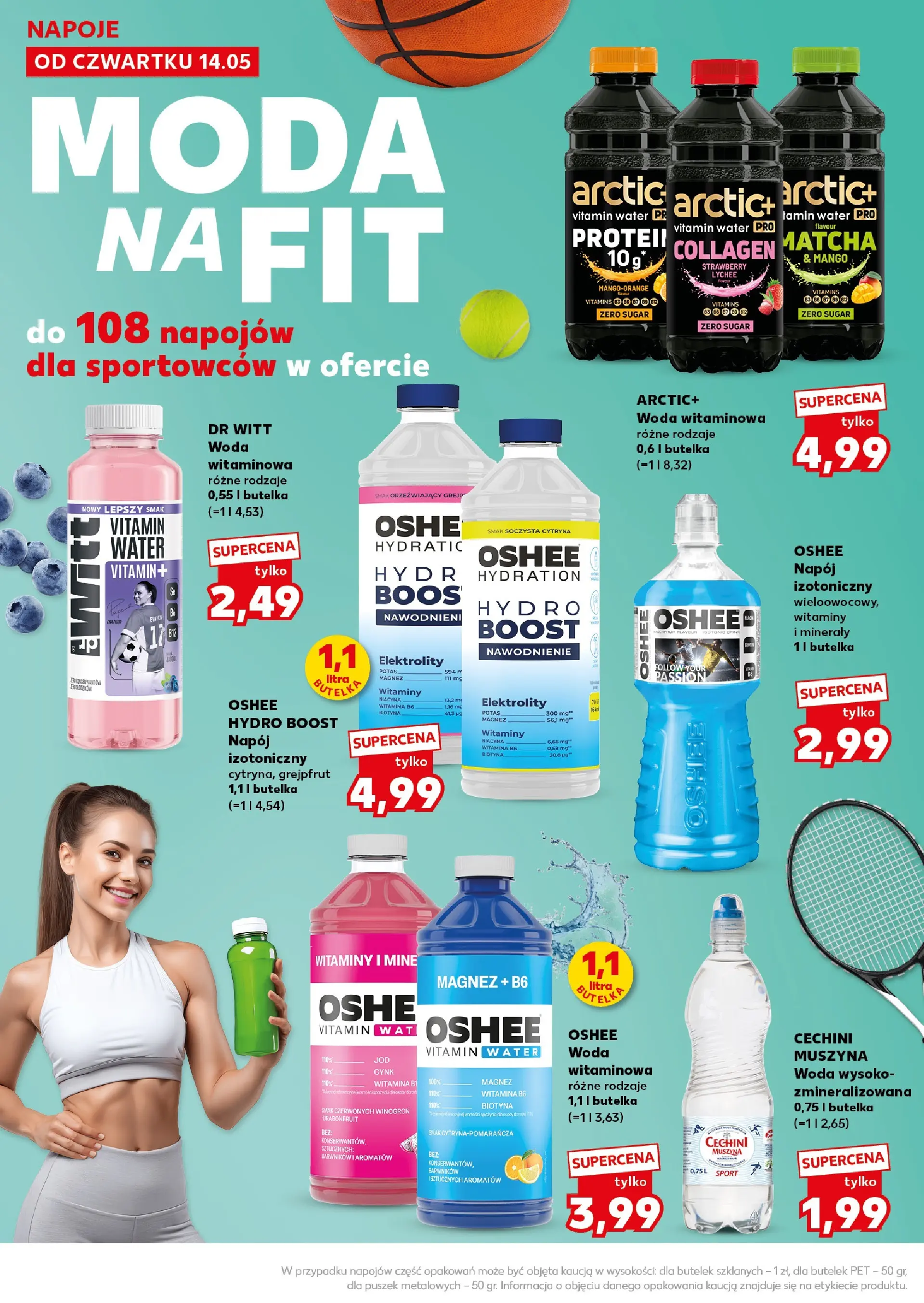 Kaufland gazetka - Super Sobota od 16.05.2026 - od jutra PDF | Strona: 18 | Produkty: Mango, Napoje, Grejpfrut, Woda