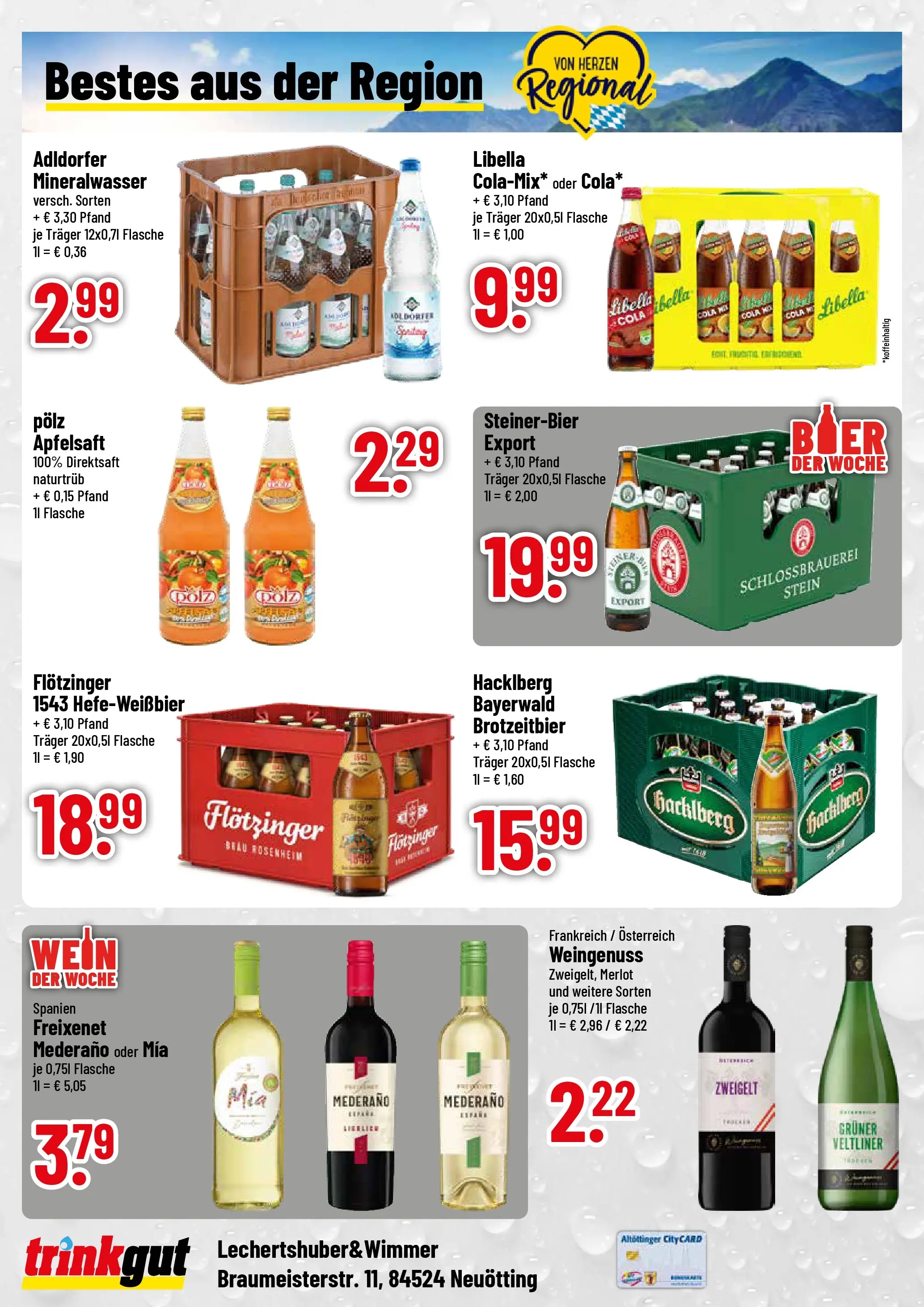 Trinkgut Prospekt Neuötting	 (ab 17.05.2026) » Angebote online | Seite: 4 | Produkte: Freixenet, Merlot, Apfelsaft, Wein