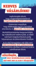 Aj&aacute;nlatok kedvezm&eacute;nyvad&aacute;szoknak