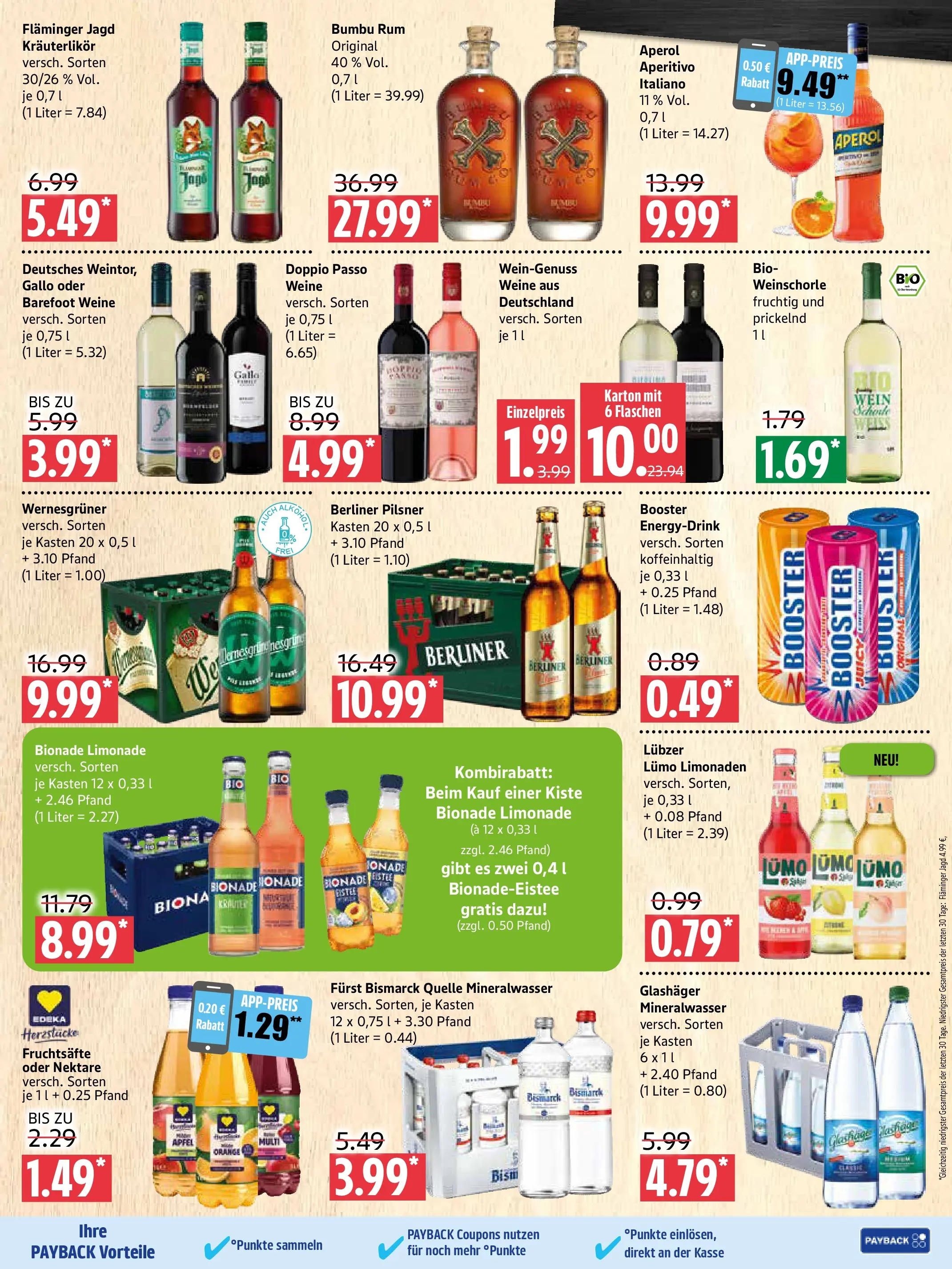 Marktkauf Prospekt Prenzlau (ab 17.05.2026) » Angebote online | Seite: 7 | Produkte: Äpfel, Limonade, Aperol, Wein