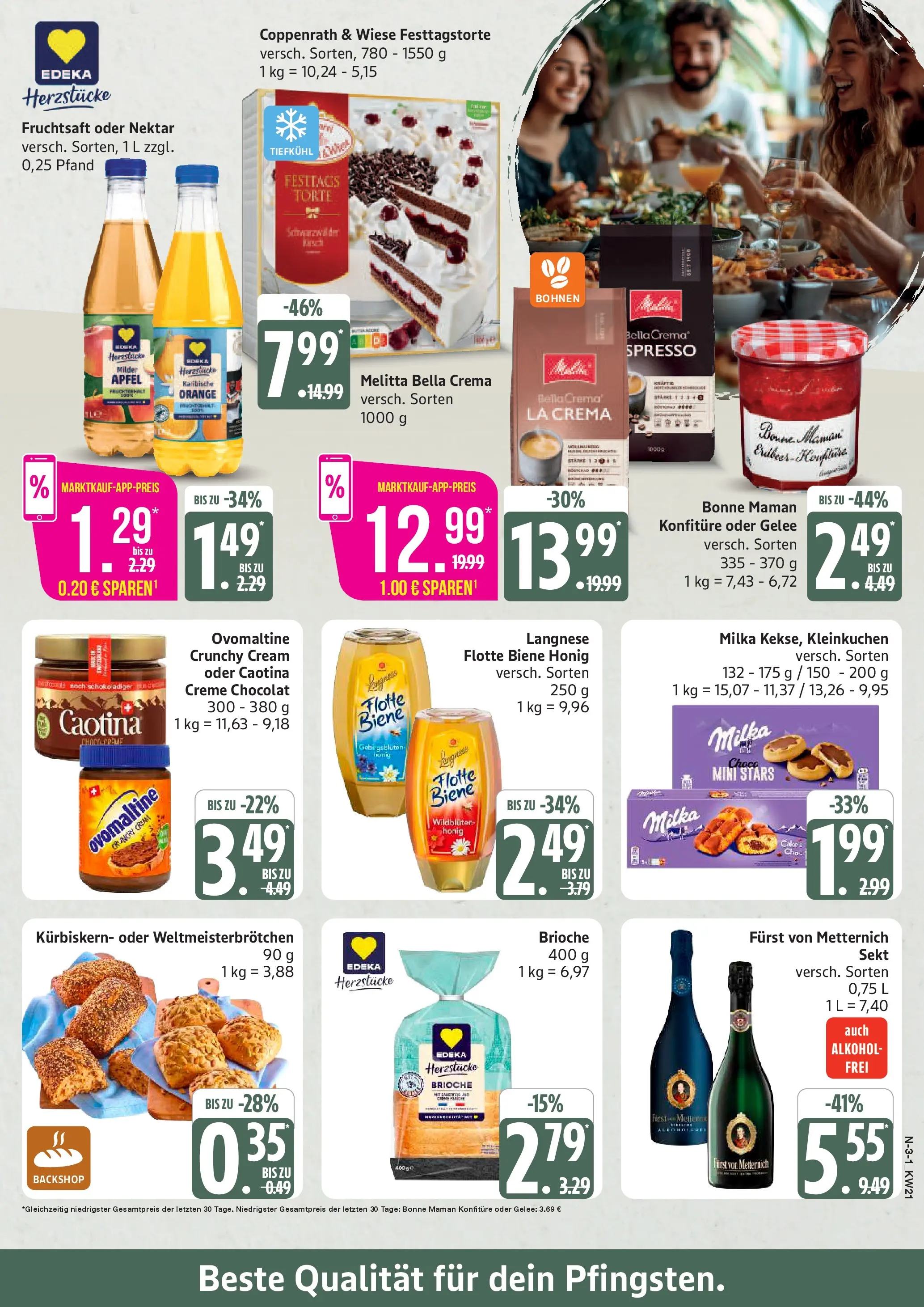 Marktkauf Prospekt Neuenkirchen (ab 17.05.2026) » Angebote online | Seite: 3 | Produkte: Melitta, Ovomaltine, Sekt, Creme