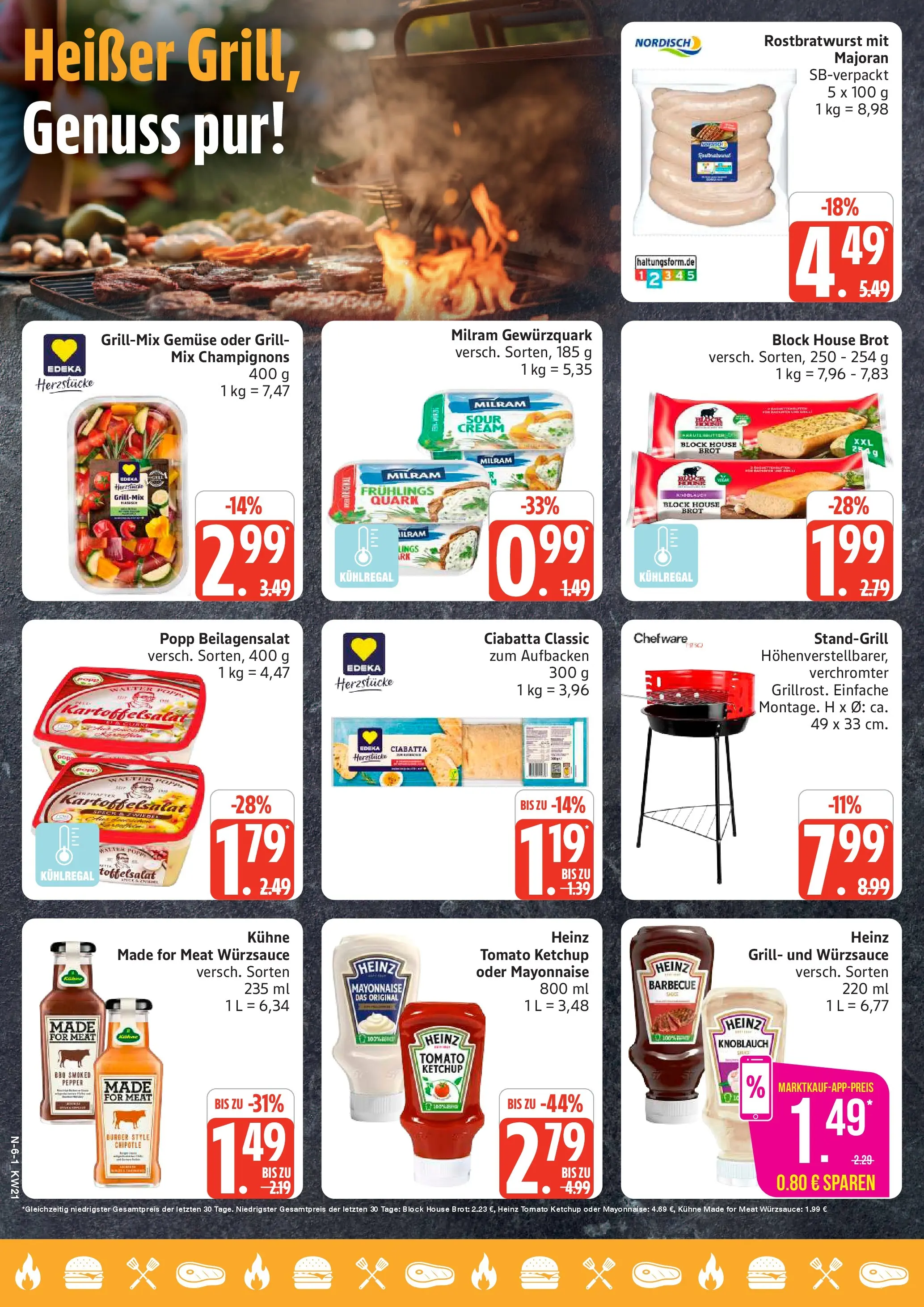 Marktkauf Prospekt Neuenkirchen (ab 17.05.2026) » Angebote online | Seite: 6 | Produkte: Grill, Mayonnaise, Brot, Ketchup