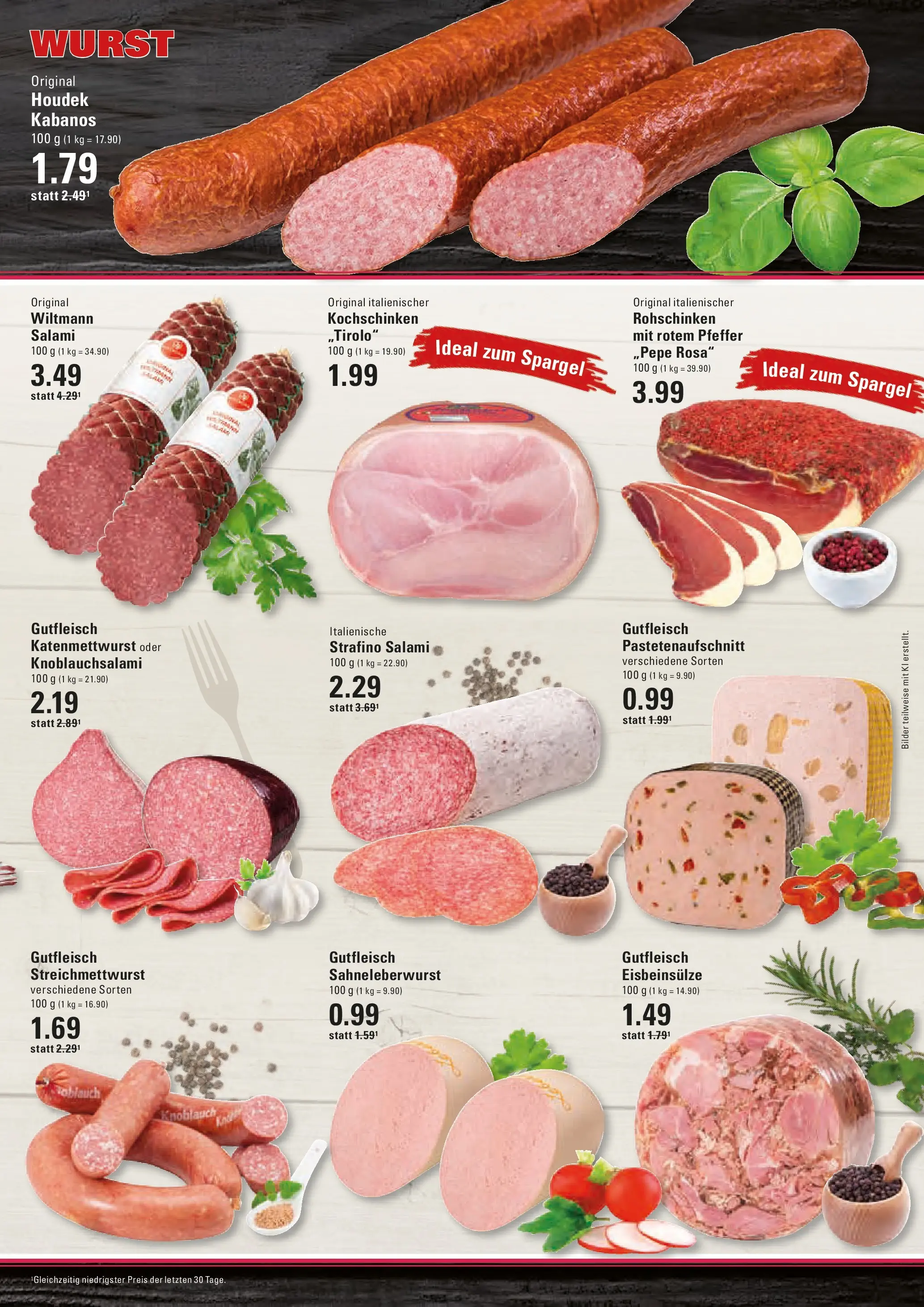 Edeka prospekt Hamburg	 (ab 18.05.2026) » Angebote Online | Seite: 5 | Produkte: Spargel, Pfeffer, Wurst, Salami
