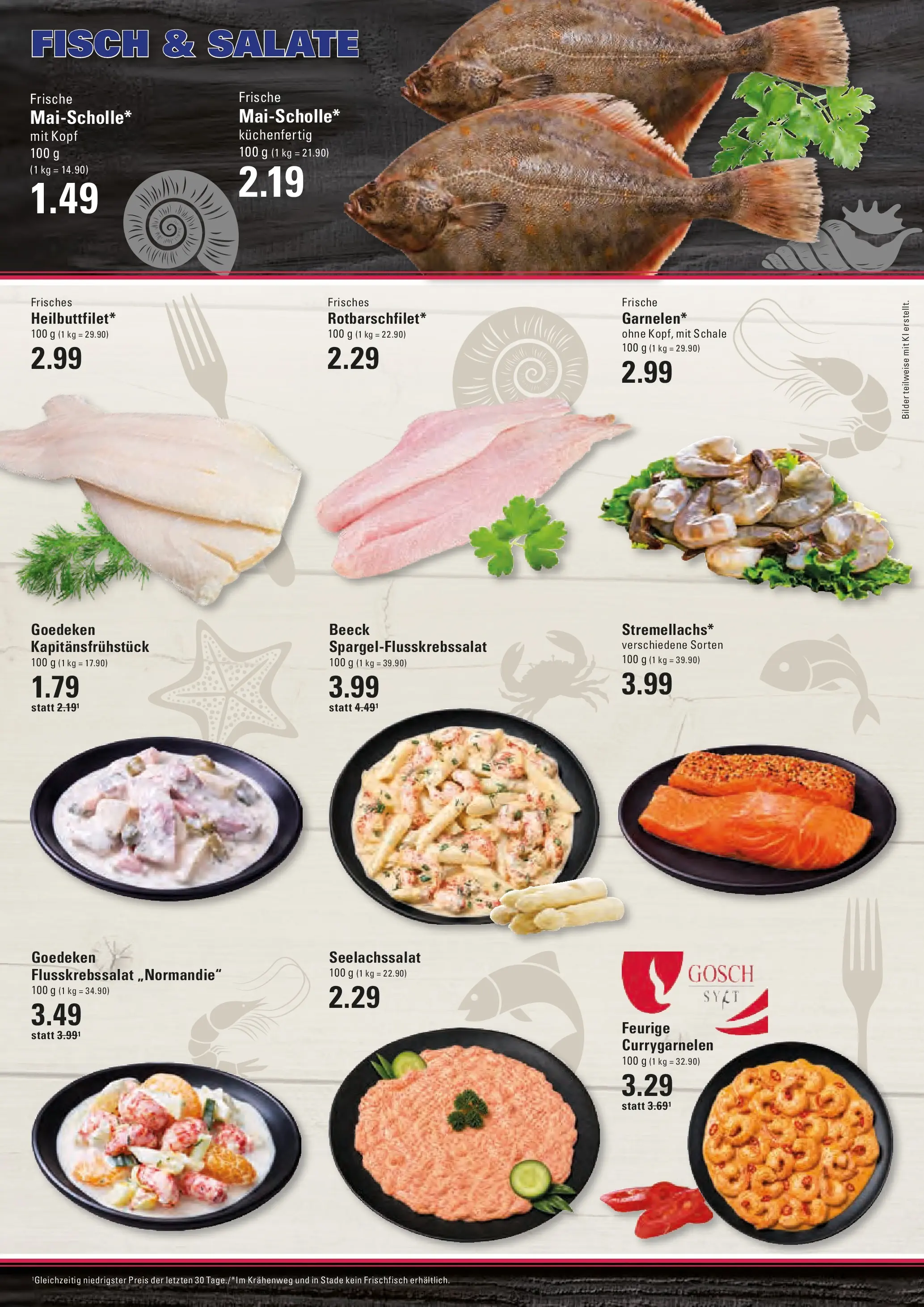 Edeka prospekt Hamburg	 (ab 18.05.2026) » Angebote Online | Seite: 6 | Produkte: Garnelen, Fisch, Bilder