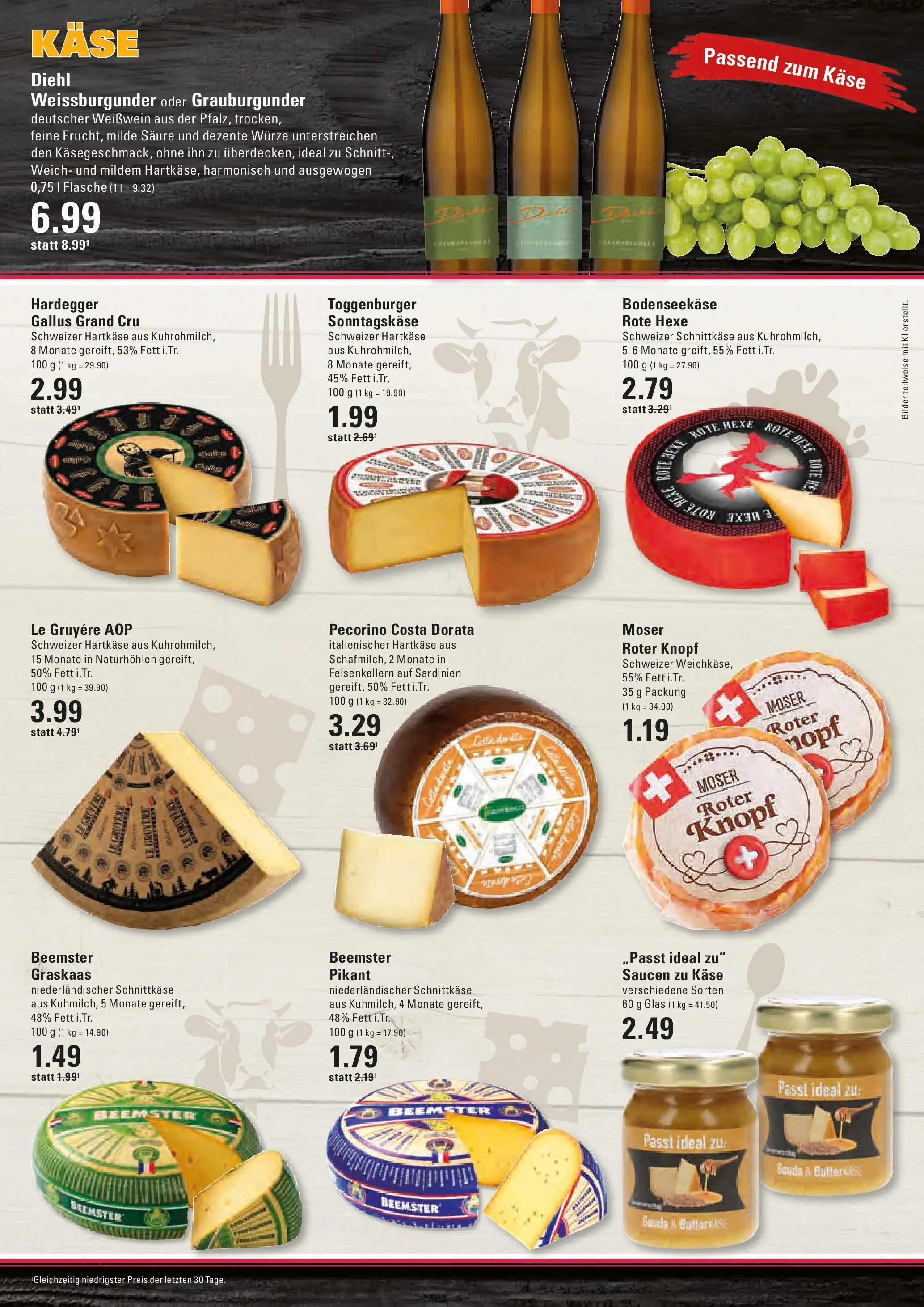 Edeka prospekt Hamburg	 (ab 18.05.2026) » Angebote Online | Seite: 7 | Produkte: Käse, Weißwein, Bilder