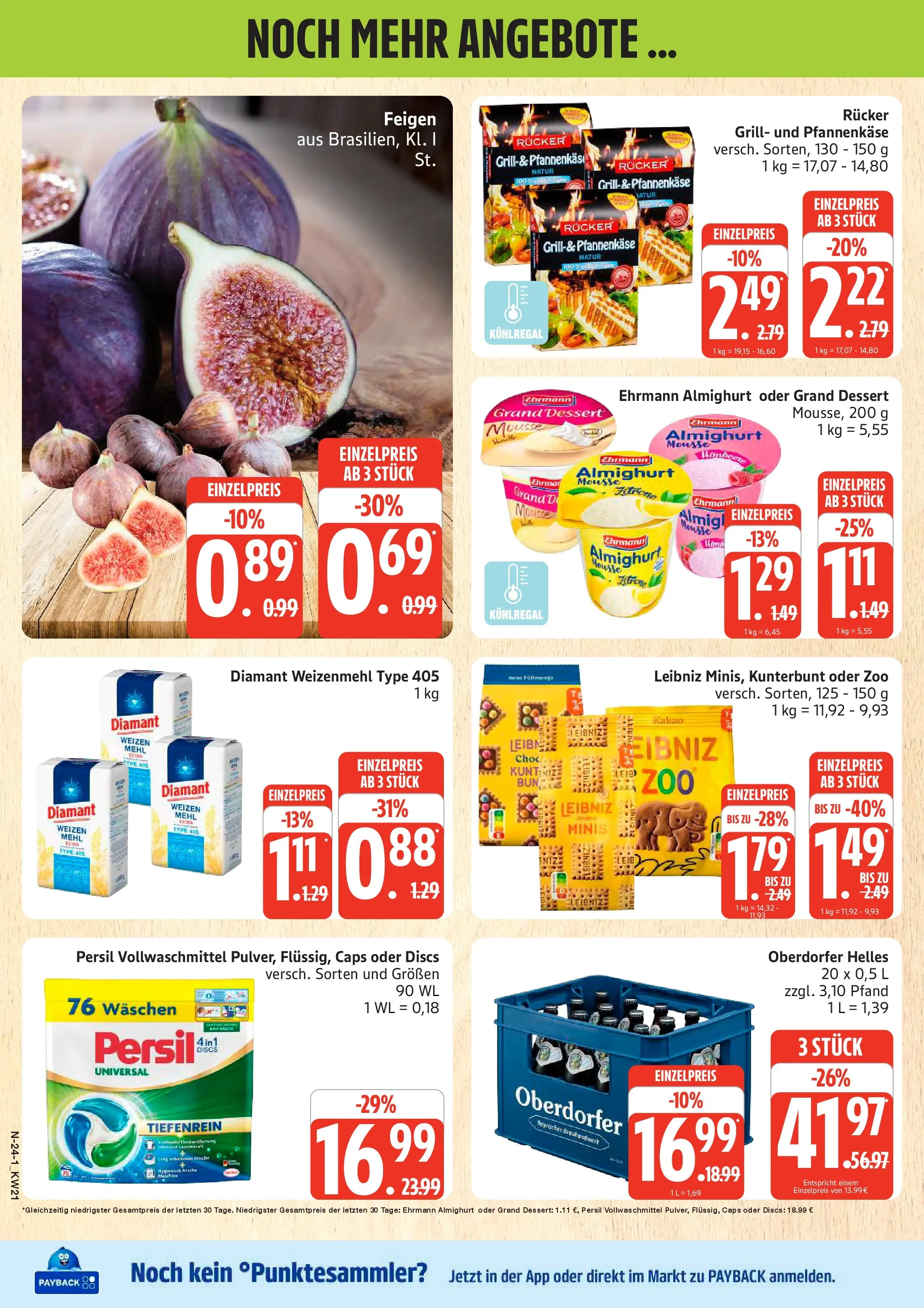 Edeka prospekt Schleswig	 (ab 17.05.2026) » Angebote Online | Seite: 24 | Produkte: Ehrmann almighurt, Mehl, Ehrmann grand dessert, Weizenmehl