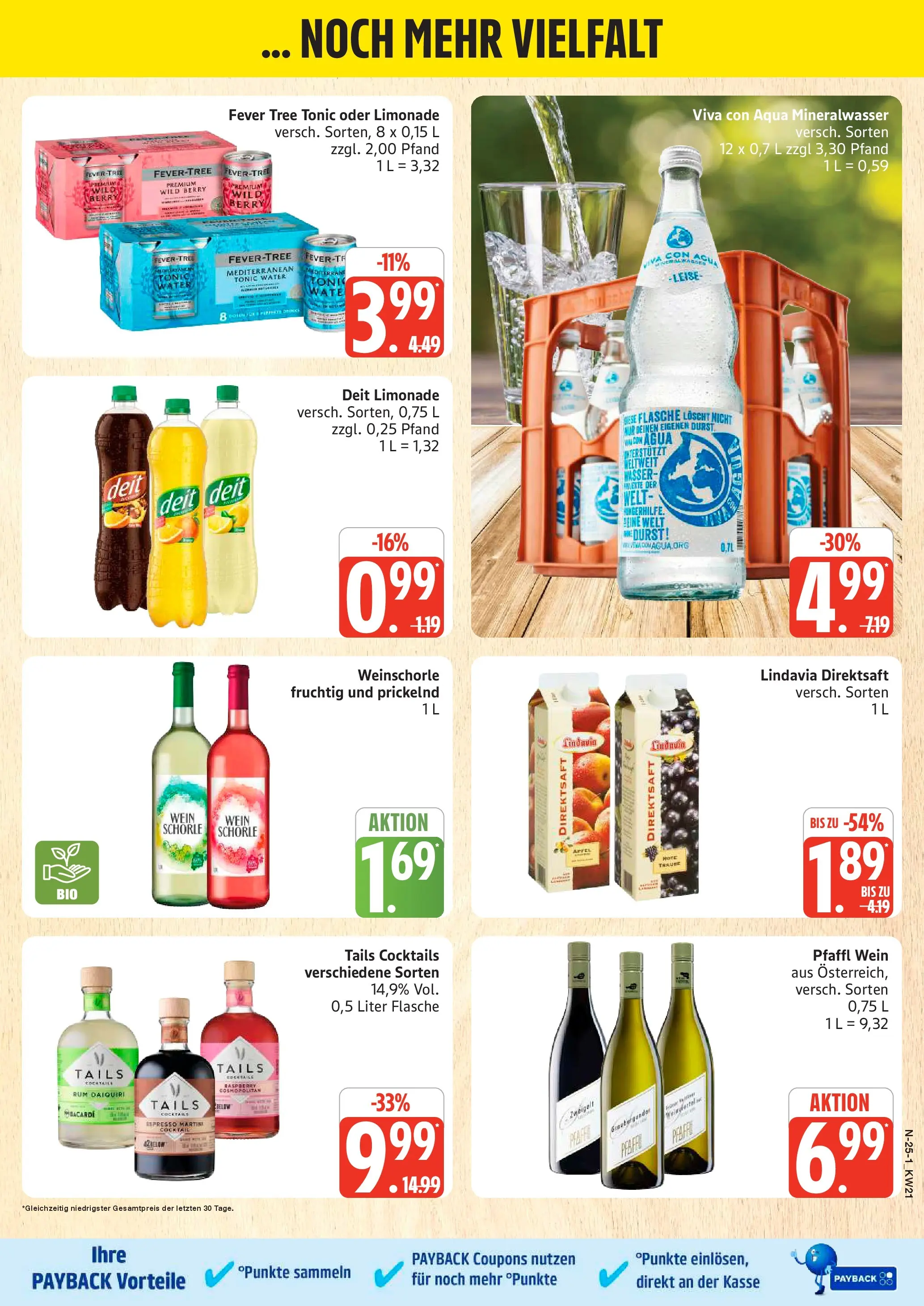 Edeka prospekt Schleswig	 (ab 17.05.2026) » Angebote Online | Seite: 25 | Produkte: Bacardi, Äpfel, Limonade, Weinschorle