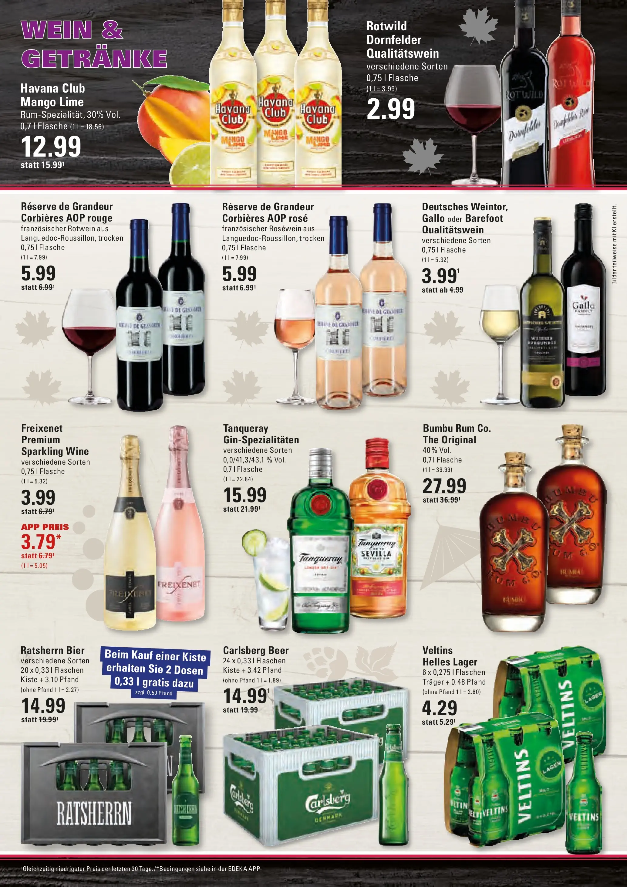 Edeka prospekt Hamburg	 (ab 18.05.2026) » Angebote Online | Seite: 15 | Produkte: Havana club, Rotwein, Rosewein, Rouge
