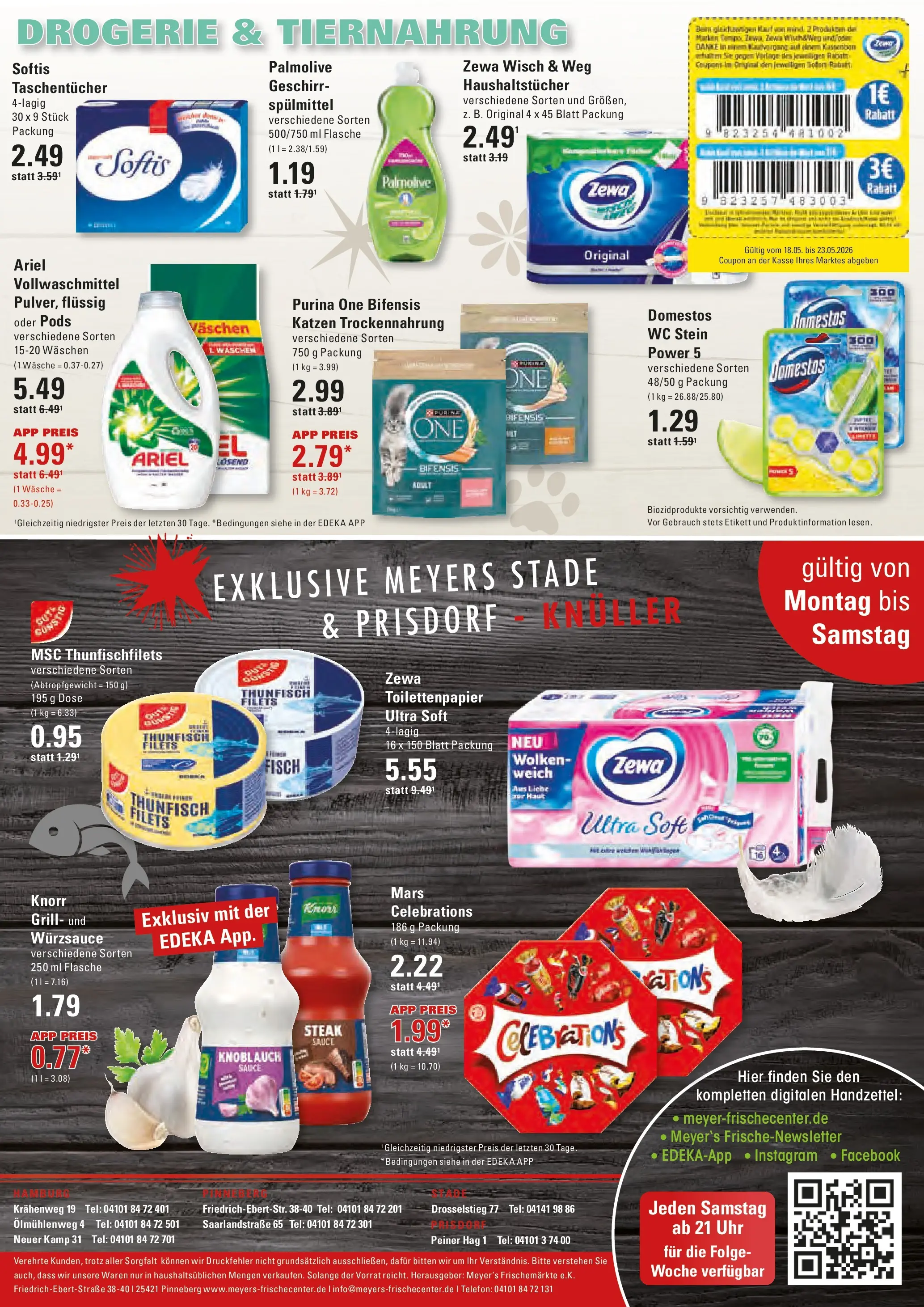 Edeka prospekt Stade	 (ab 17.05.2026) » Angebote Online | Seite: 20 | Produkte: Ariel, Thunfisch, Fisch, Steak