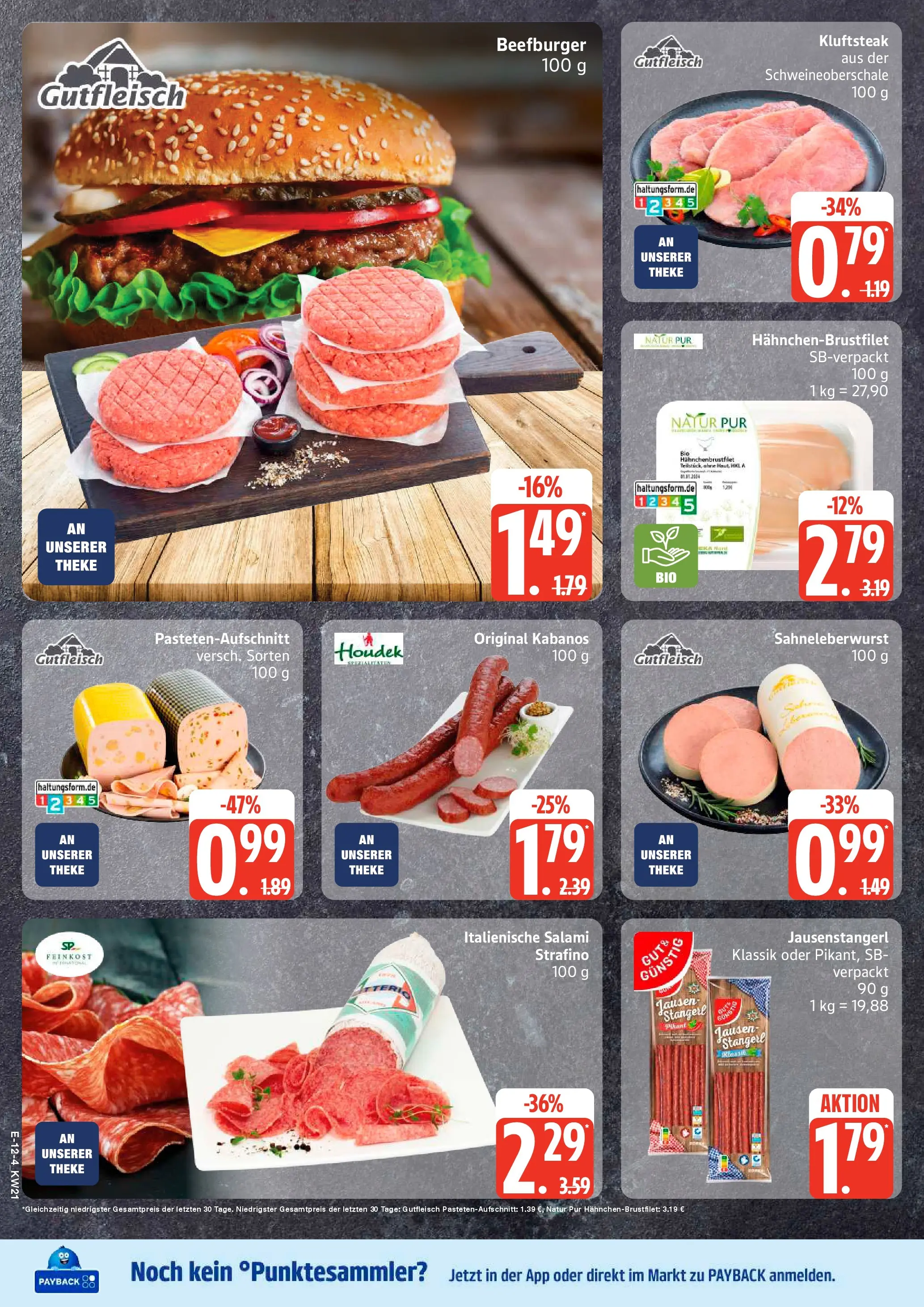 Edeka prospekt Rostock	 (ab 17.05.2026) » Angebote Online | Seite: 13 | Produkte: Theke, Salami