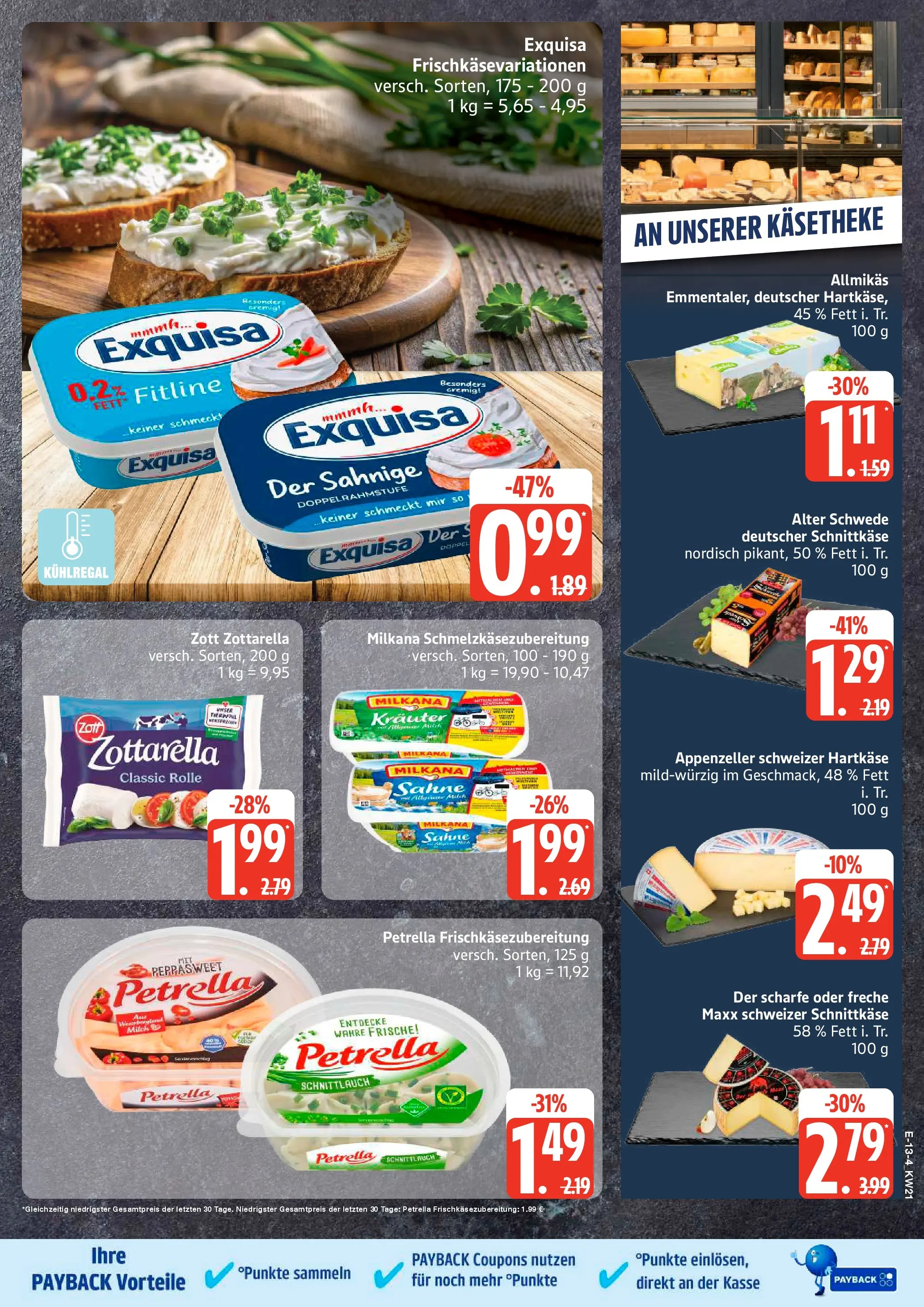 Edeka prospekt Rostock	 (ab 17.05.2026) » Angebote Online | Seite: 14 | Produkte: Milch, Milkana, Exquisa, Sahne