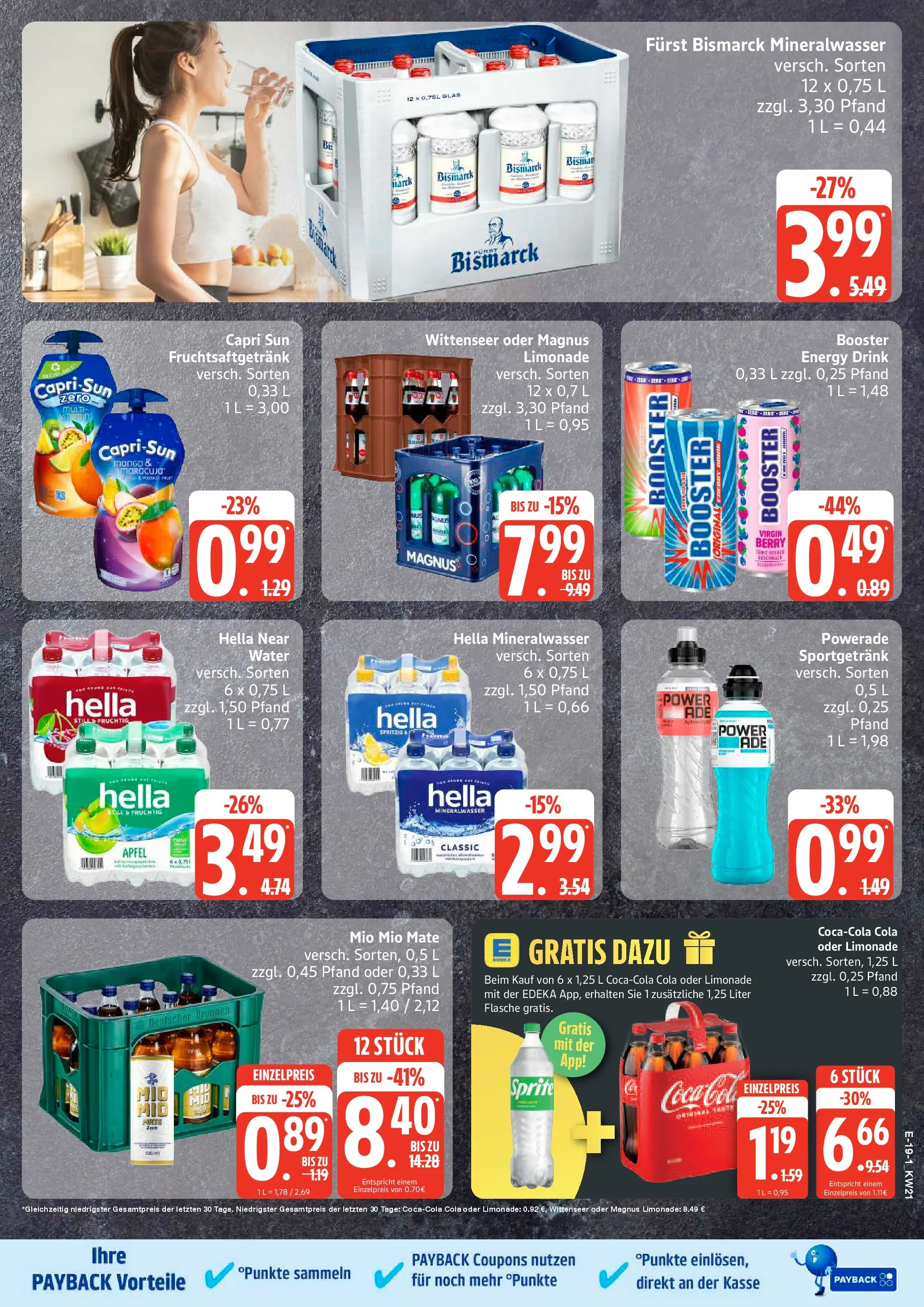 Edeka prospekt Bad Schwartau	 (ab 17.05.2026) » Angebote Online | Seite: 20 | Produkte: Capri sun, Cola, Äpfel, Mineralwasser