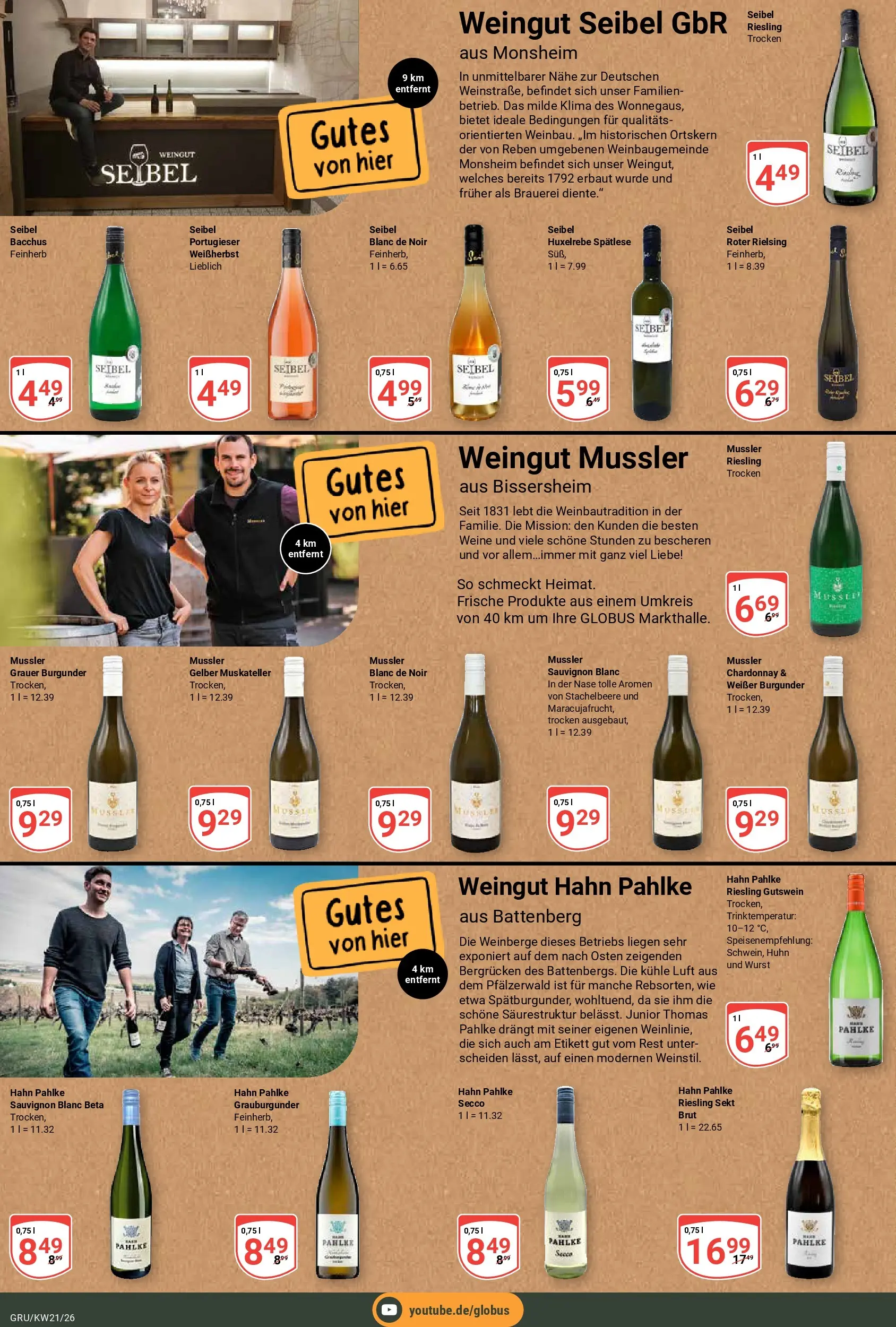 Globus Prospekt Grünstadt	 (ab 17.05.2026) » Angebote online | Seite: 17 | Produkte: Sekt, Wurst