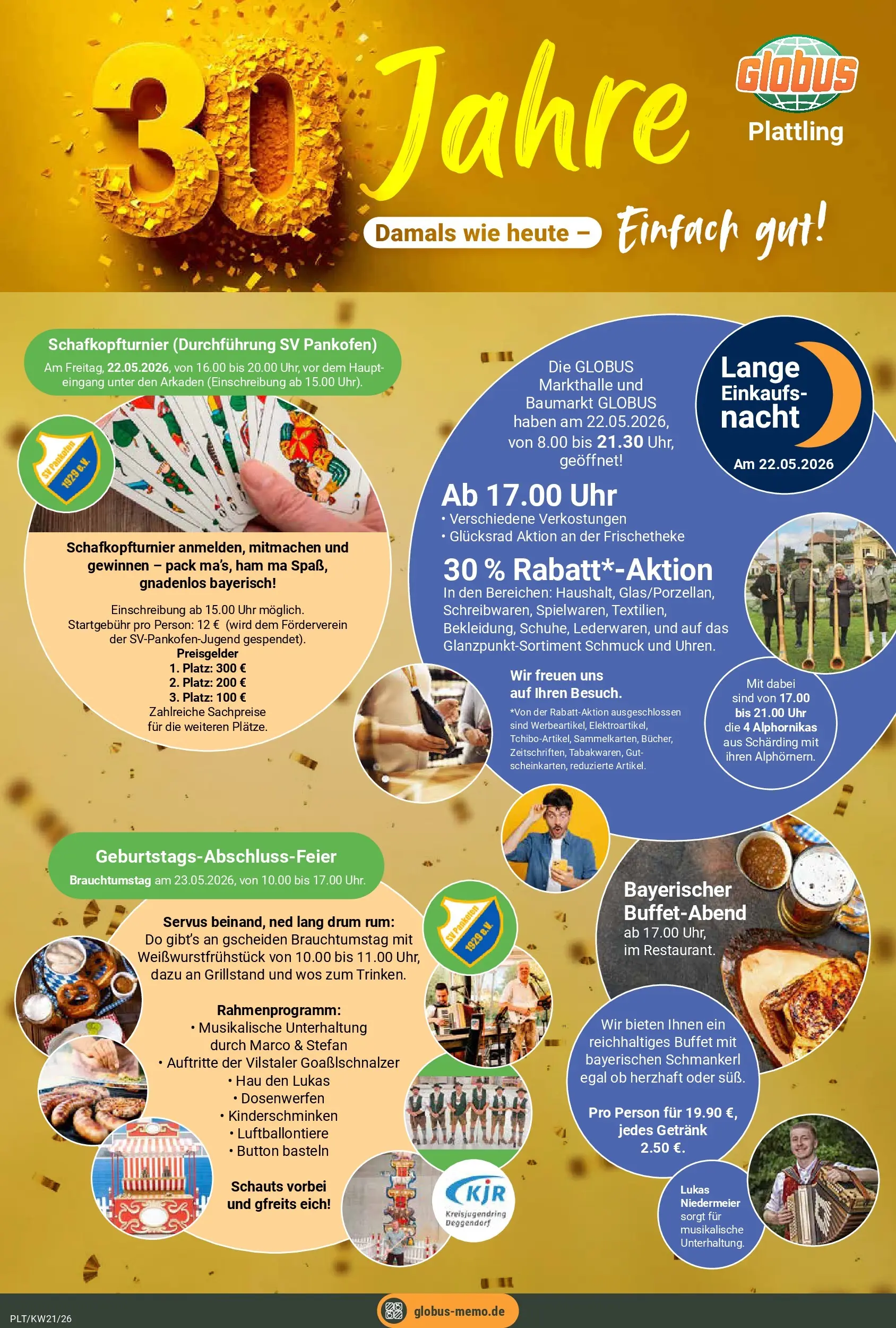Globus Prospekt Plattling	 (ab 17.05.2026) » Angebote online | Seite: 5 | Produkte: Rum, Uhr