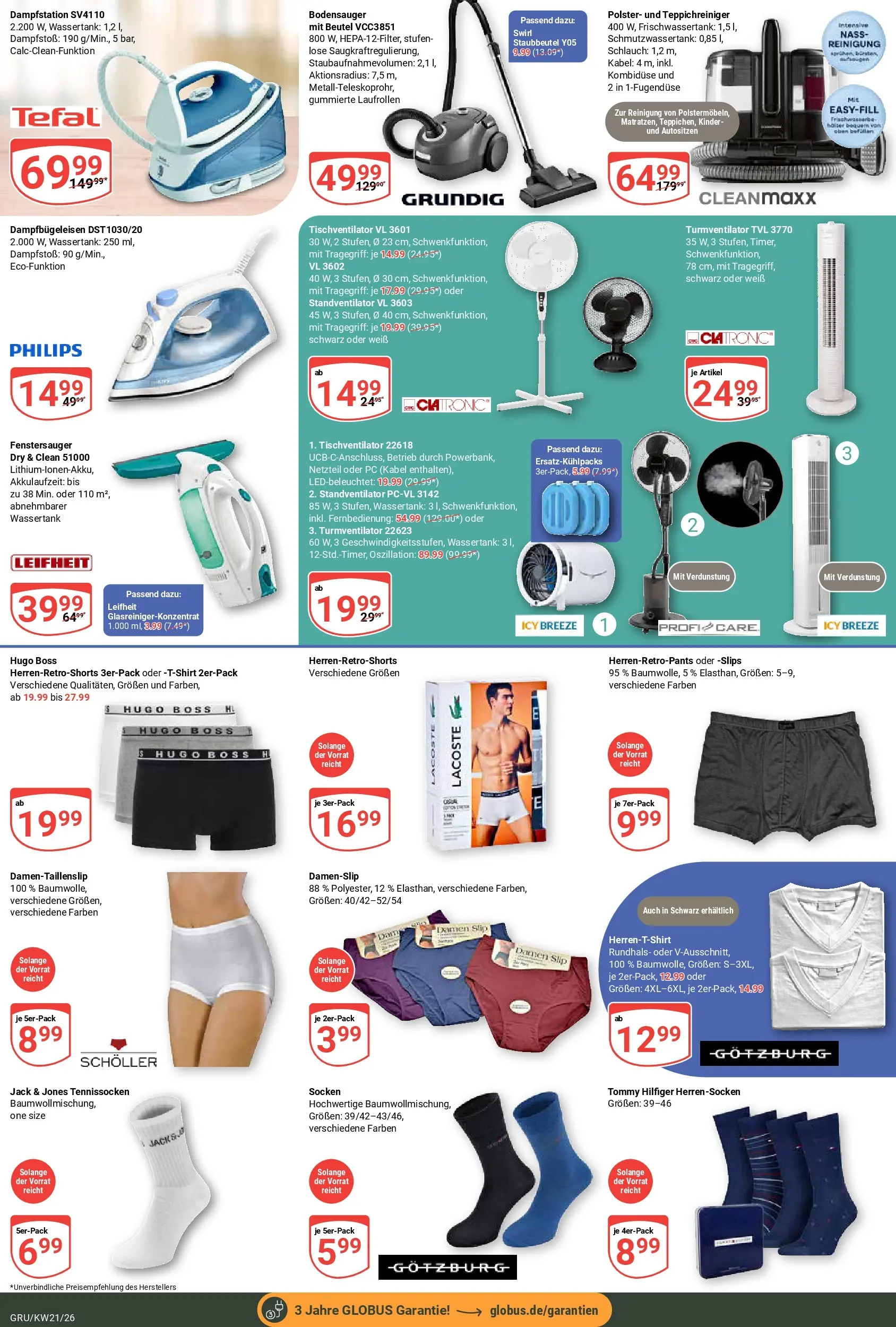 Globus Prospekt Grünstadt	 (ab 17.05.2026) » Angebote online | Seite: 27 | Produkte: Kabel, Slip, Netzteil, PC