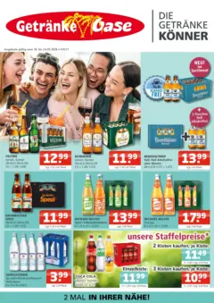 Angebote - Getränke Oase: Getränkeangebote ab 17.05.2026 gültig Angebote - Getränke Oase: Getränkeangebote ab 17.05.2026 gültig