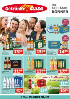 Angebote - Getränke Oase: Getränkeangebote ab 17.05.2026 gültig Angebote - Getränke Oase: Getränkeangebote ab 17.05.2026 gültig