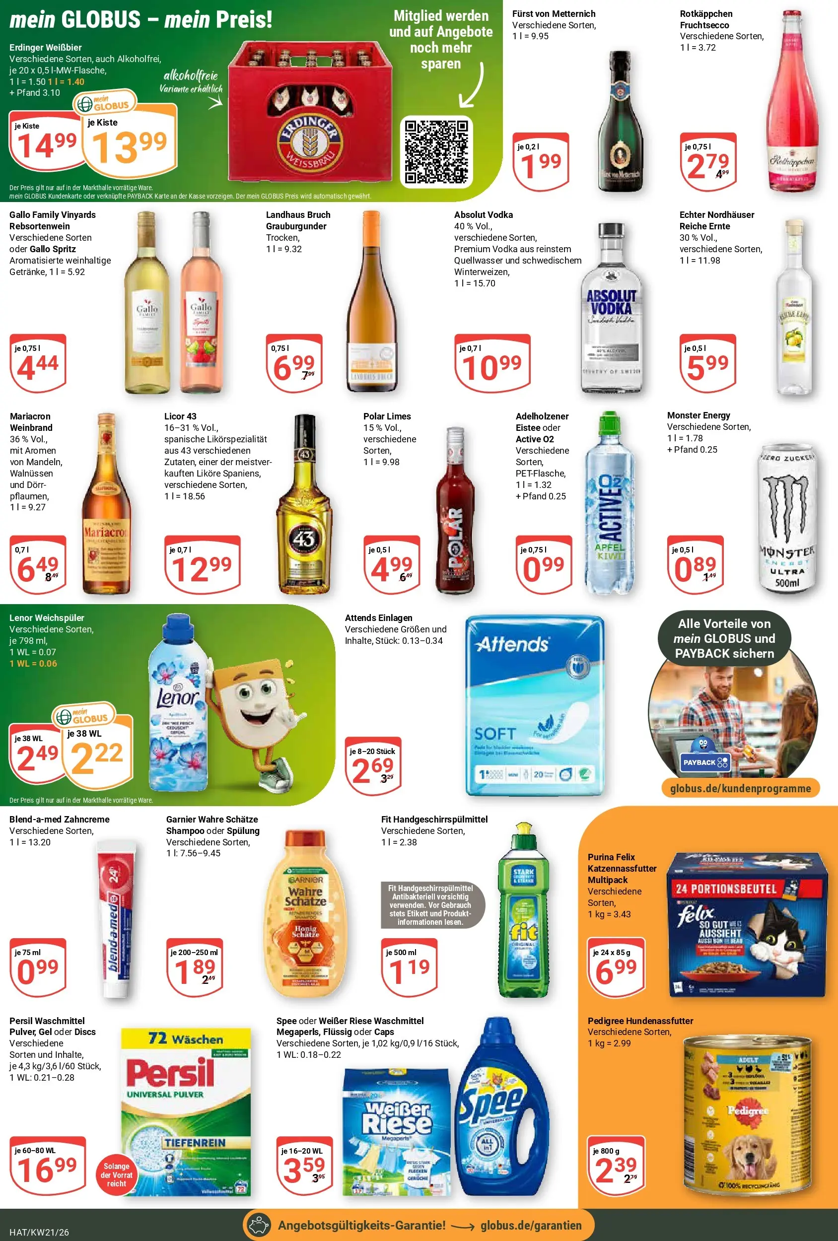 Globus Prospekt Hattersheim	 (ab 17.05.2026) » Angebote online | Seite: 3 | Produkte: Furst von metternich, Fruchtsecco, Monster, Rotkäppchen