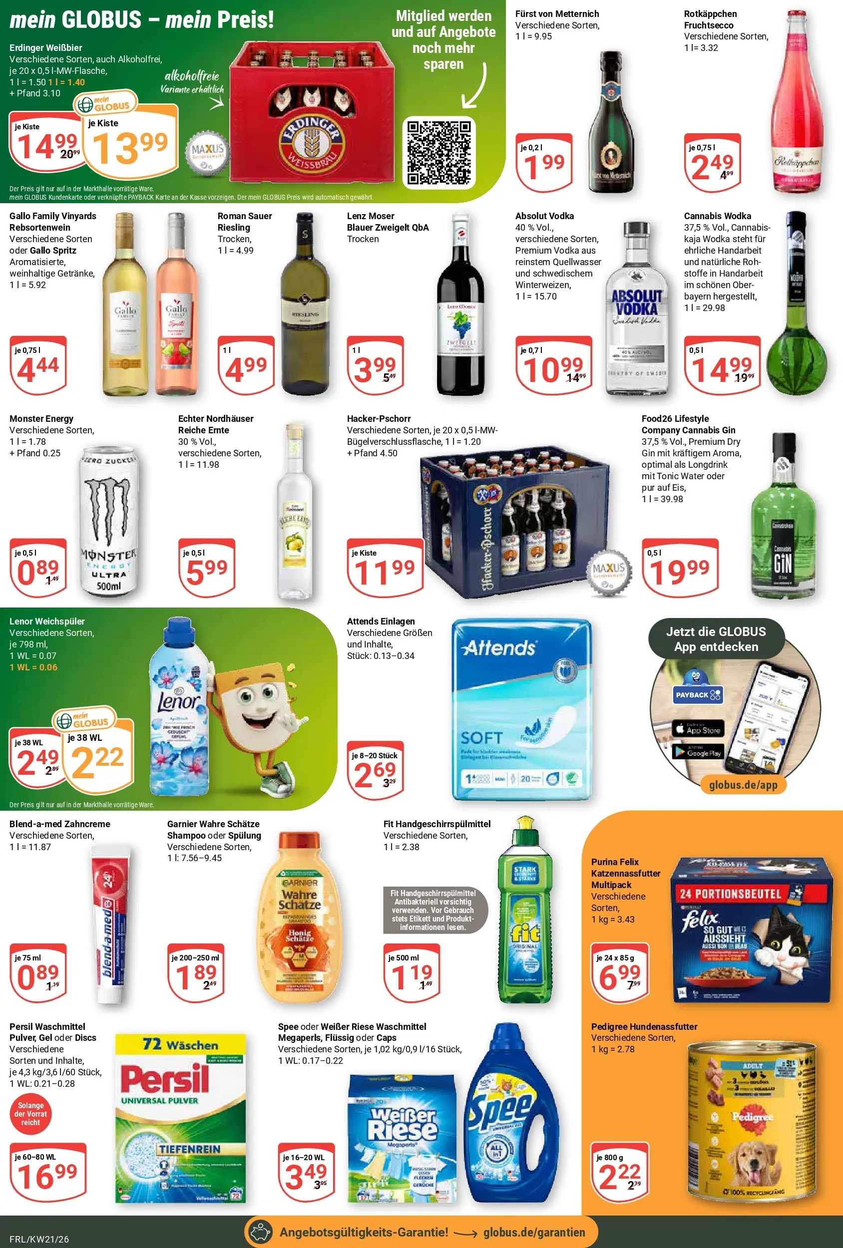 Globus Prospekt Freilassing	 (ab 17.05.2026) » Angebote online | Seite: 3 | Produkte: Shampoo, Fruchtsecco, Monster, Gin