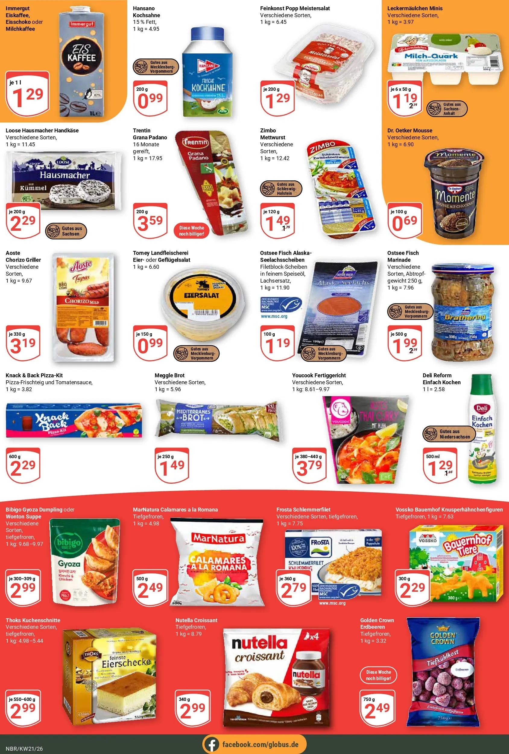 Globus Prospekt Neubrandenburg	 (ab 17.05.2026) » Angebote online | Seite: 3 | Produkte: Gewicht, Brot, Pizza, Deli reform