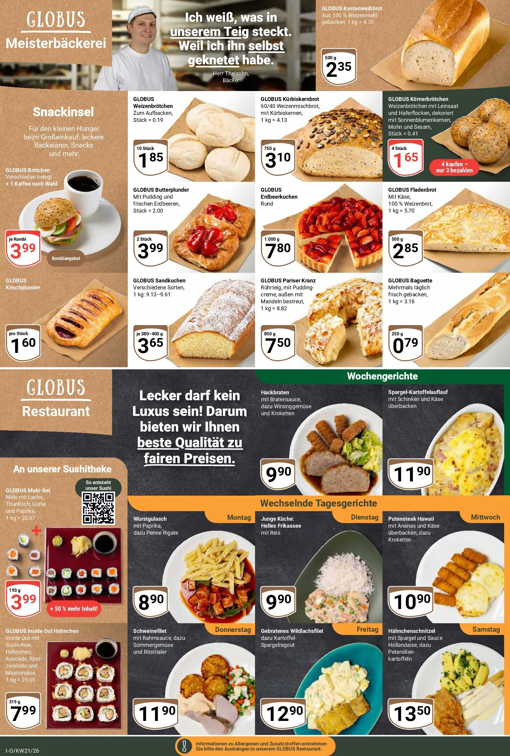 Globus Prospekt Idar-Oberstein	 (ab 17.05.2026) » Angebote online | Seite: 7 | Produkte: Käse, Kaffee, Schweinefilet, Zwiebeln