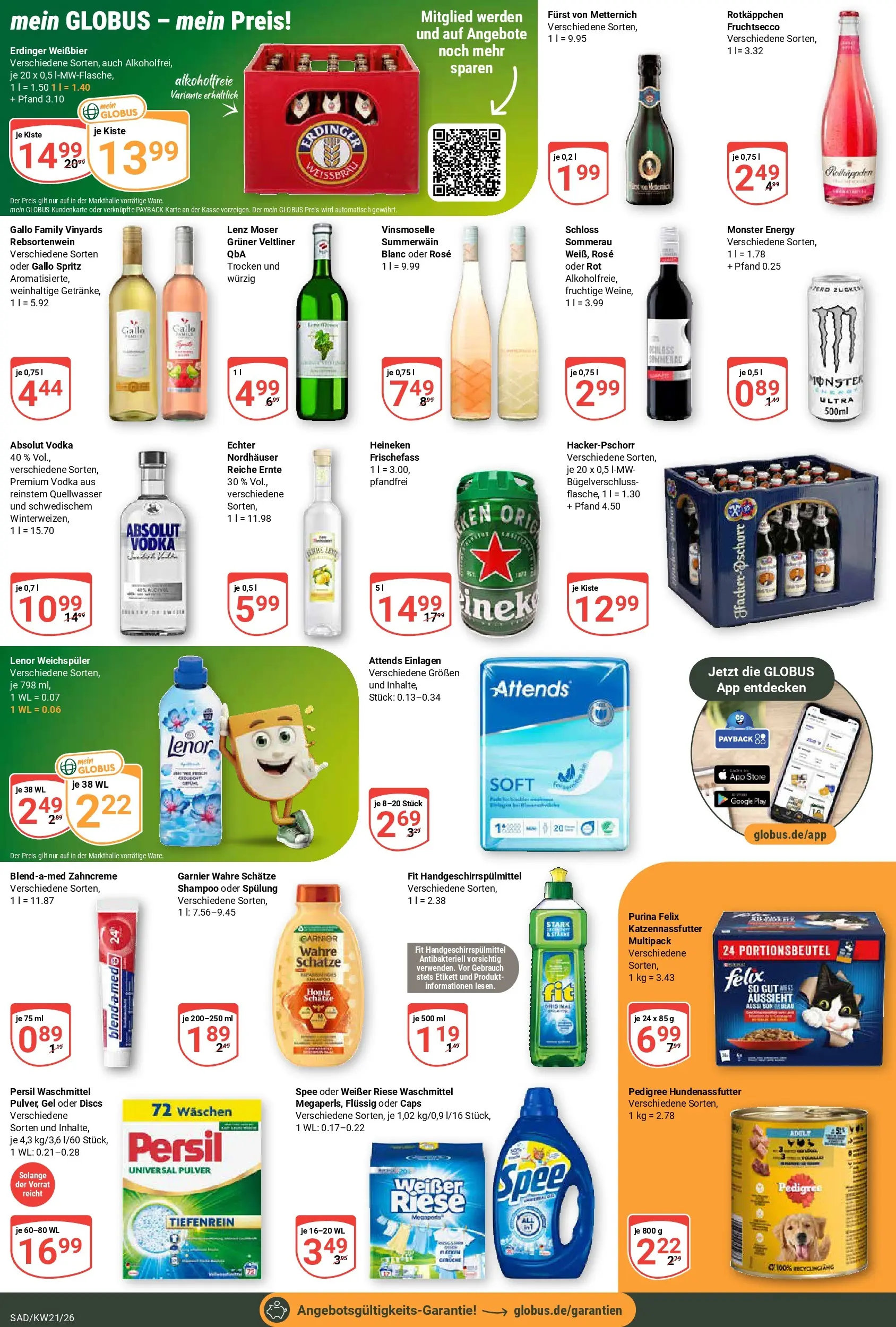 Globus Prospekt Schwandorf	 (ab 17.05.2026) » Angebote online | Seite: 3 | Produkte: Weißbier, Shampoo, Spülung, Pedigree