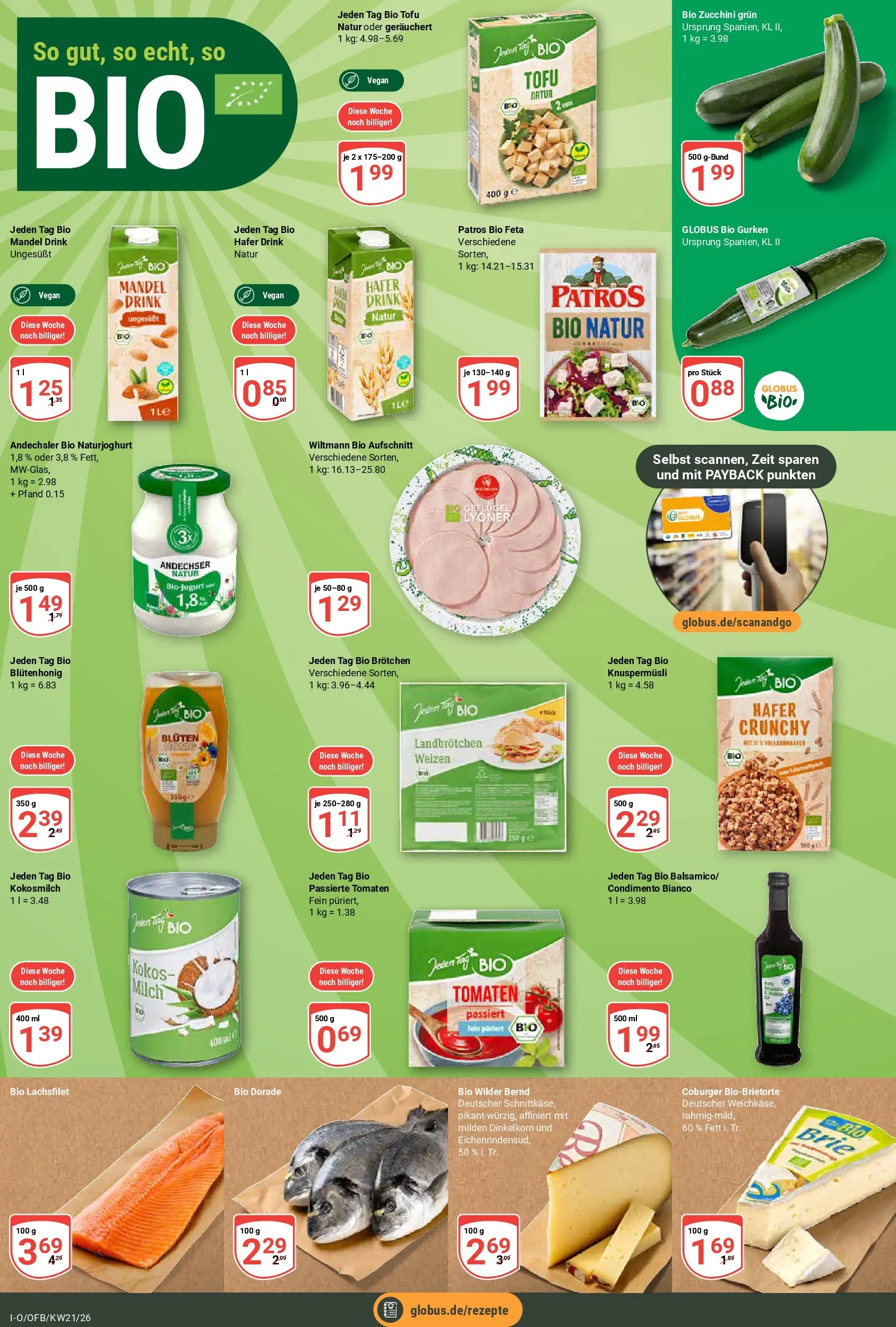 Globus Prospekt Idar-Oberstein	 (ab 17.05.2026) » Angebote online | Seite: 13 | Produkte: Dorade, Feta, Tomaten, Zucchini