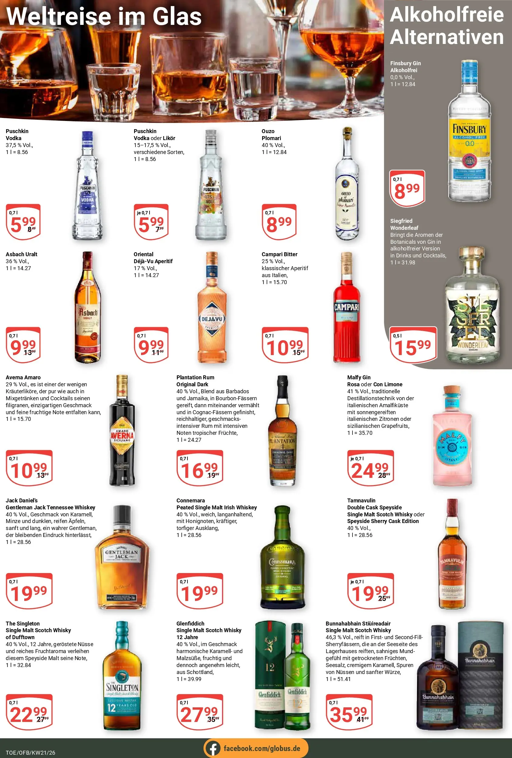 Globus Prospekt Tönisvorst	 (ab 17.05.2026) » Angebote online | Seite: 15 | Produkte: Campari, Jack Daniel's, Vodka, Zitronen