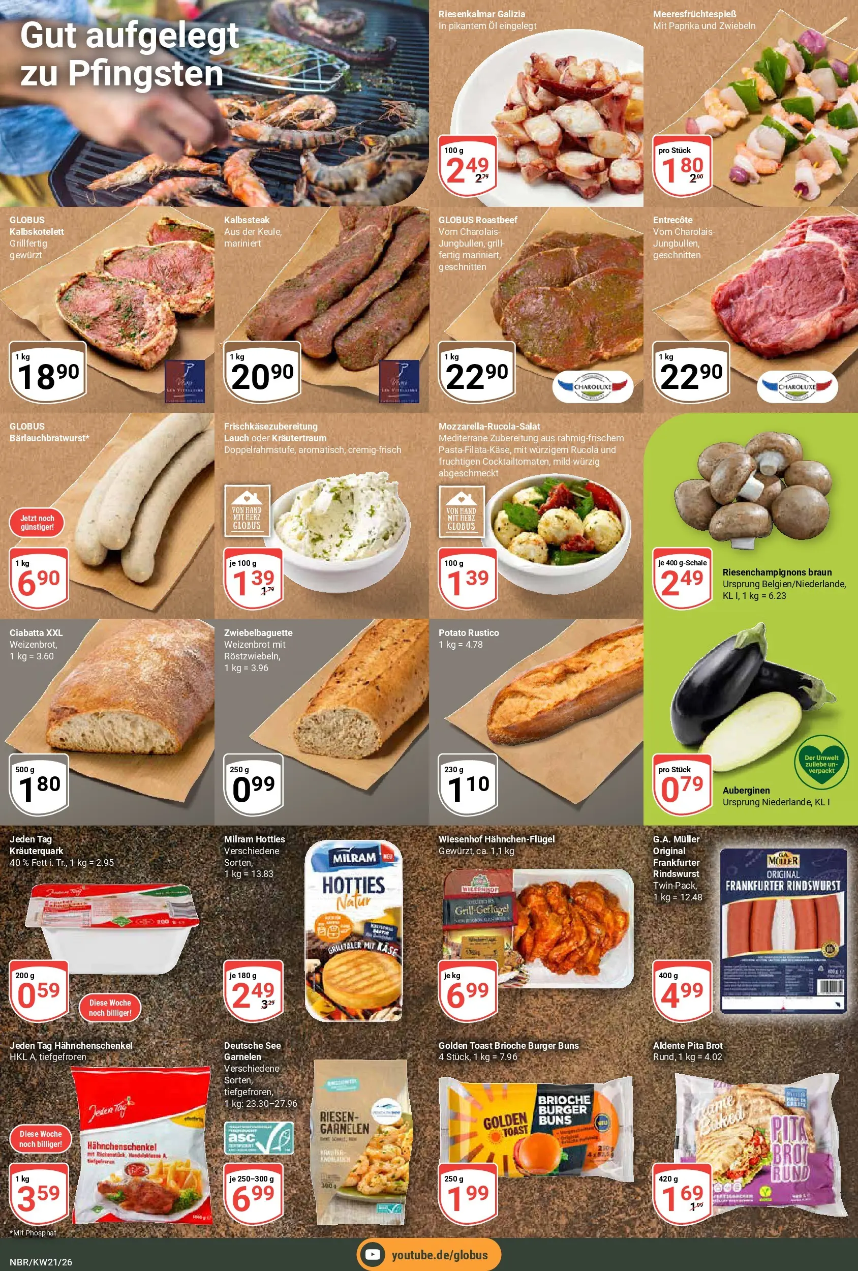 Globus Prospekt Neubrandenburg	 (ab 17.05.2026) » Angebote online | Seite: 19 | Produkte: Grill, Öl, Burger, Paprika