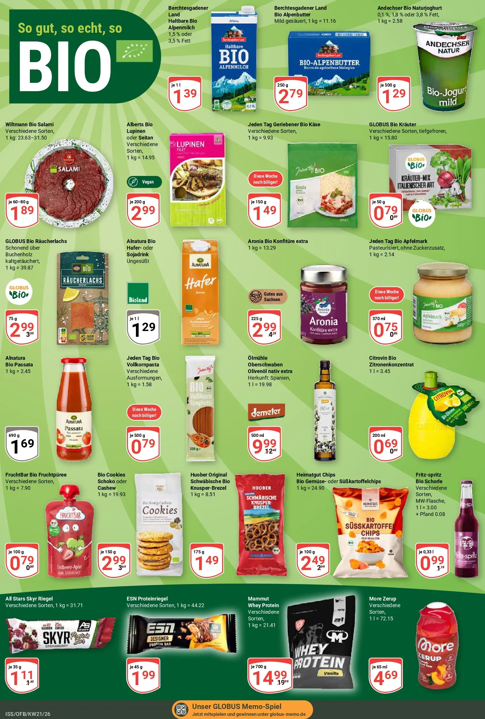Globus Prospekt Isserstedt	 (ab 17.05.2026) » Angebote online | Seite: 15 | Produkte: Käse, Skyr, Salami, Chips