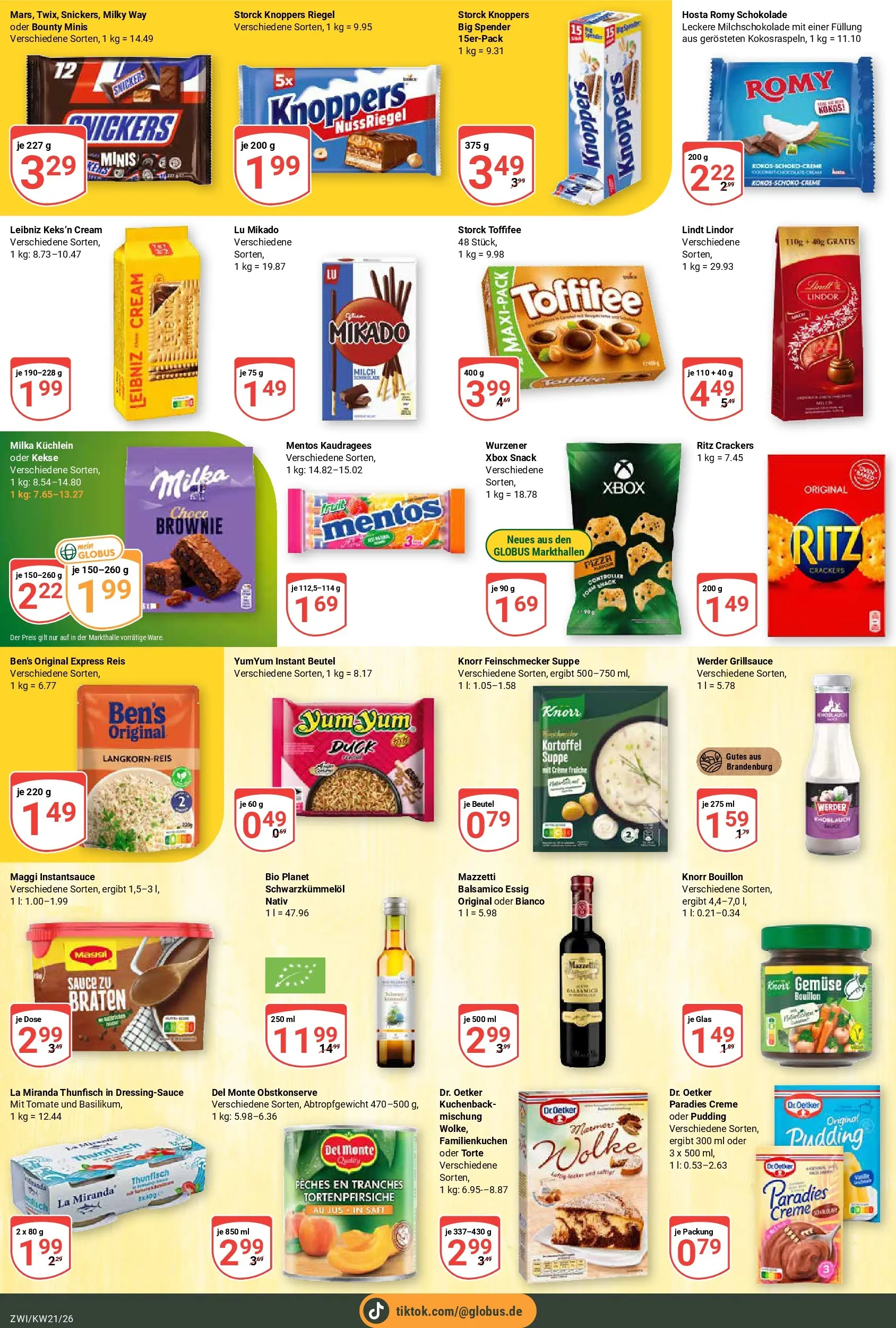 Globus Prospekt Zwickau	 (ab 17.05.2026) » Angebote online | Seite: 18 | Produkte: Xbox, Knorr, Pudding, Creme