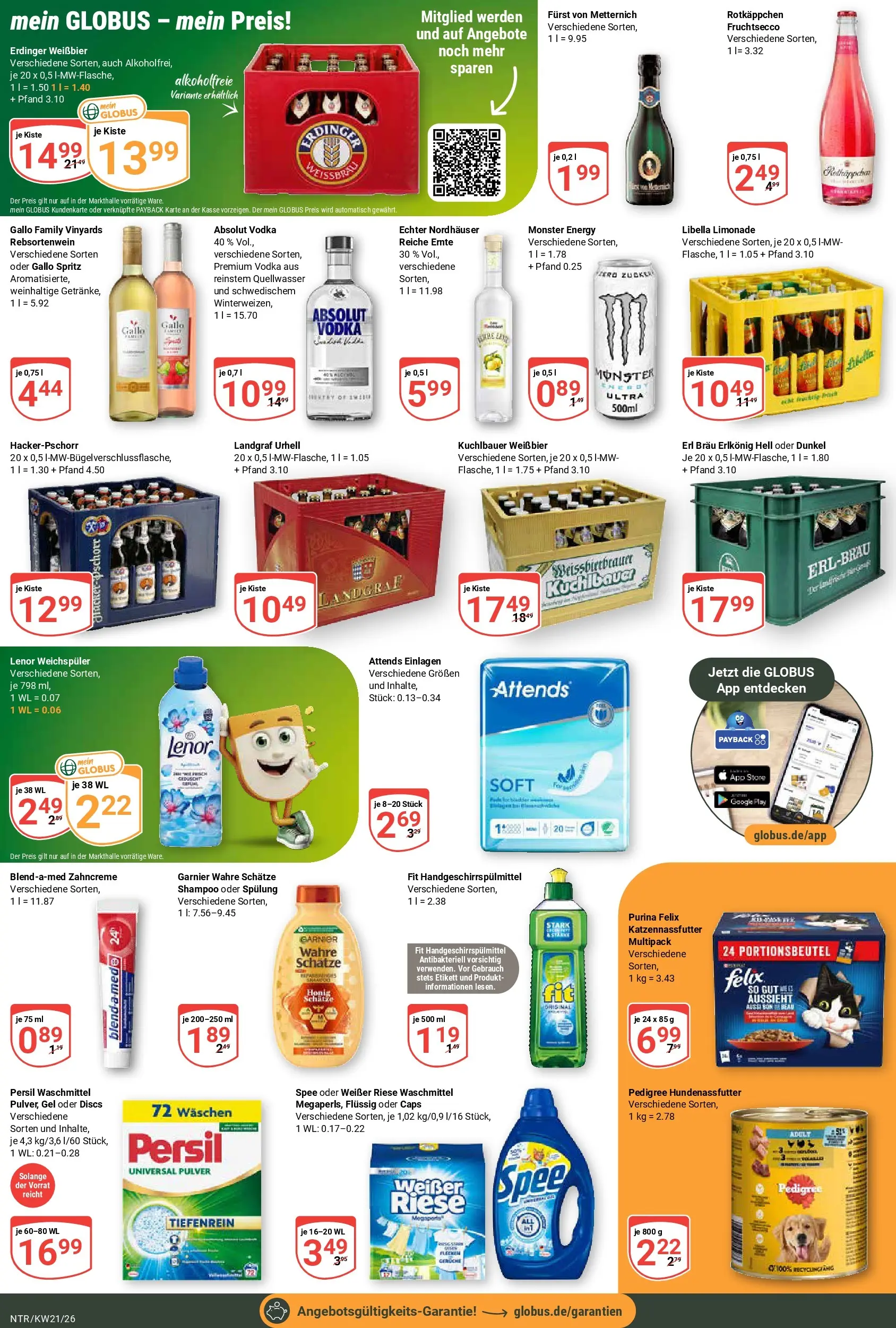 Globus Prospekt Neutraubling	 (ab 17.05.2026) » Angebote online | Seite: 3 | Produkte: Furst von metternich, Limonade, Pedigree, Rotkäppchen