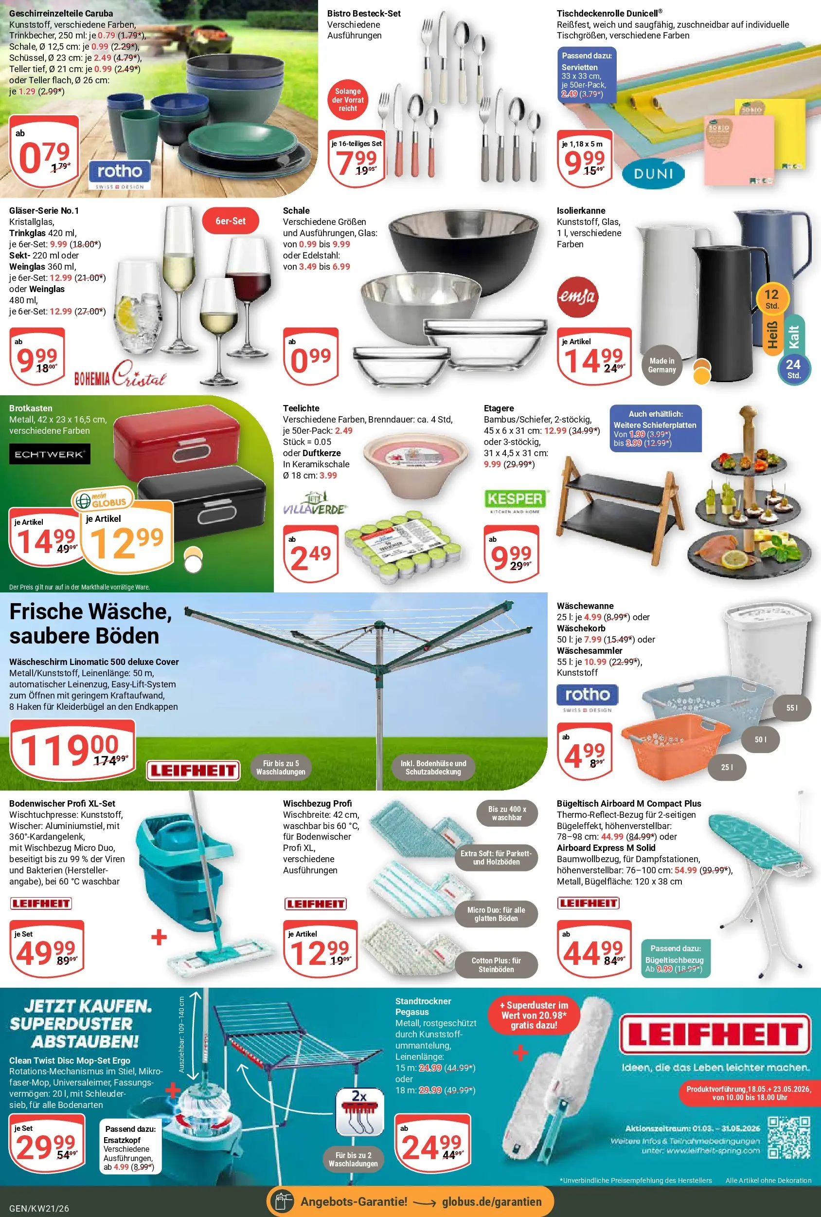 Globus Prospekt Gensingen	 (ab 17.05.2026) » Angebote online | Seite: 30 | Produkte: Sekt, Kleiderbügel, Uhr