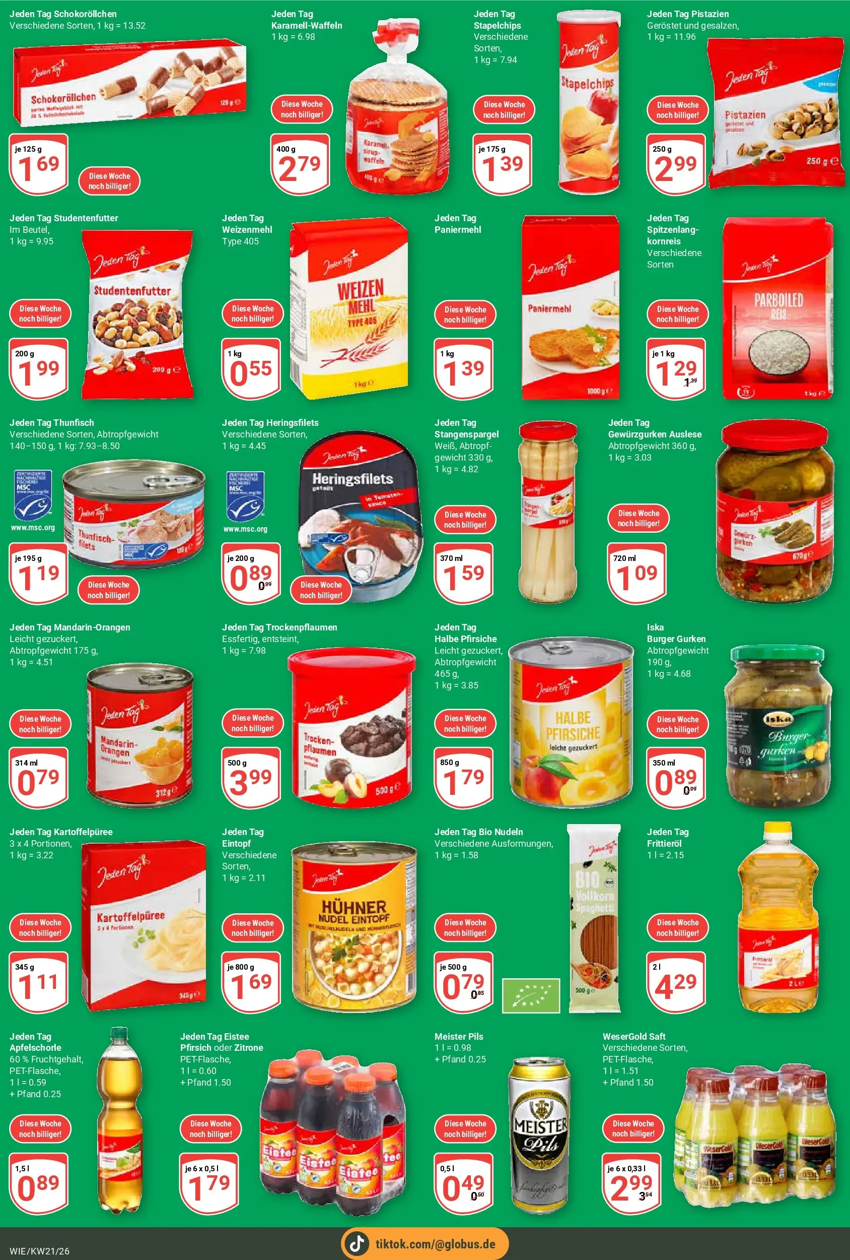 Globus Prospekt Waghäusel	 (ab 17.05.2026) » Angebote online | Seite: 5 | Produkte: Pils, Burger, Orangen, Weizenmehl