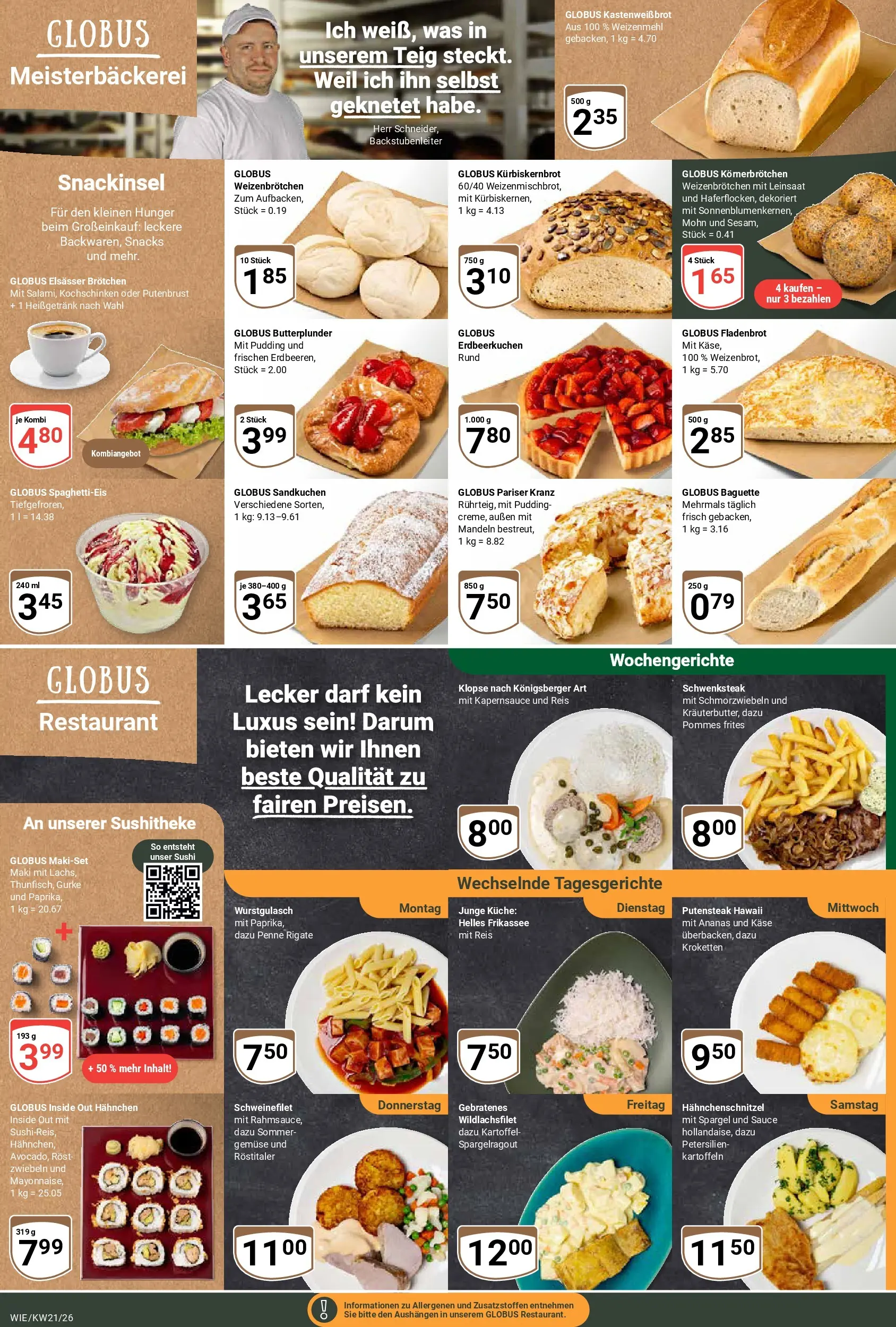 Globus Prospekt Waghäusel	 (ab 17.05.2026) » Angebote online | Seite: 7 | Produkte: Käse, Pommes, Pudding, Schweinefilet