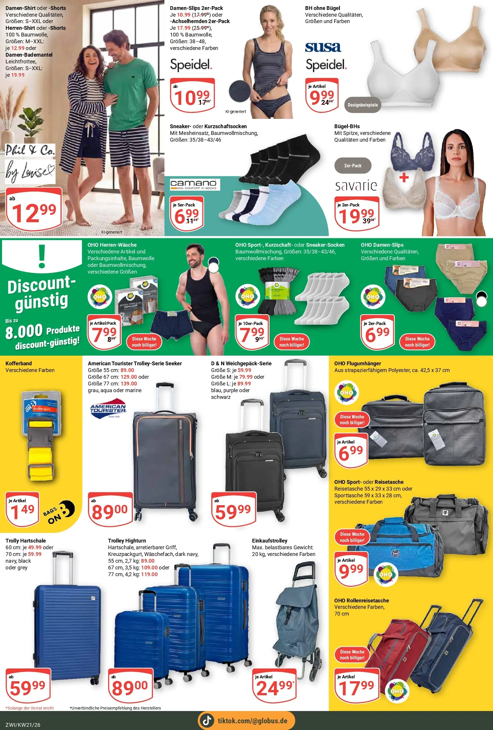 Globus Prospekt Zwickau	 (ab 17.05.2026) » Angebote online | Seite: 34 | Produkte: Gewicht, BH, Reisetasche