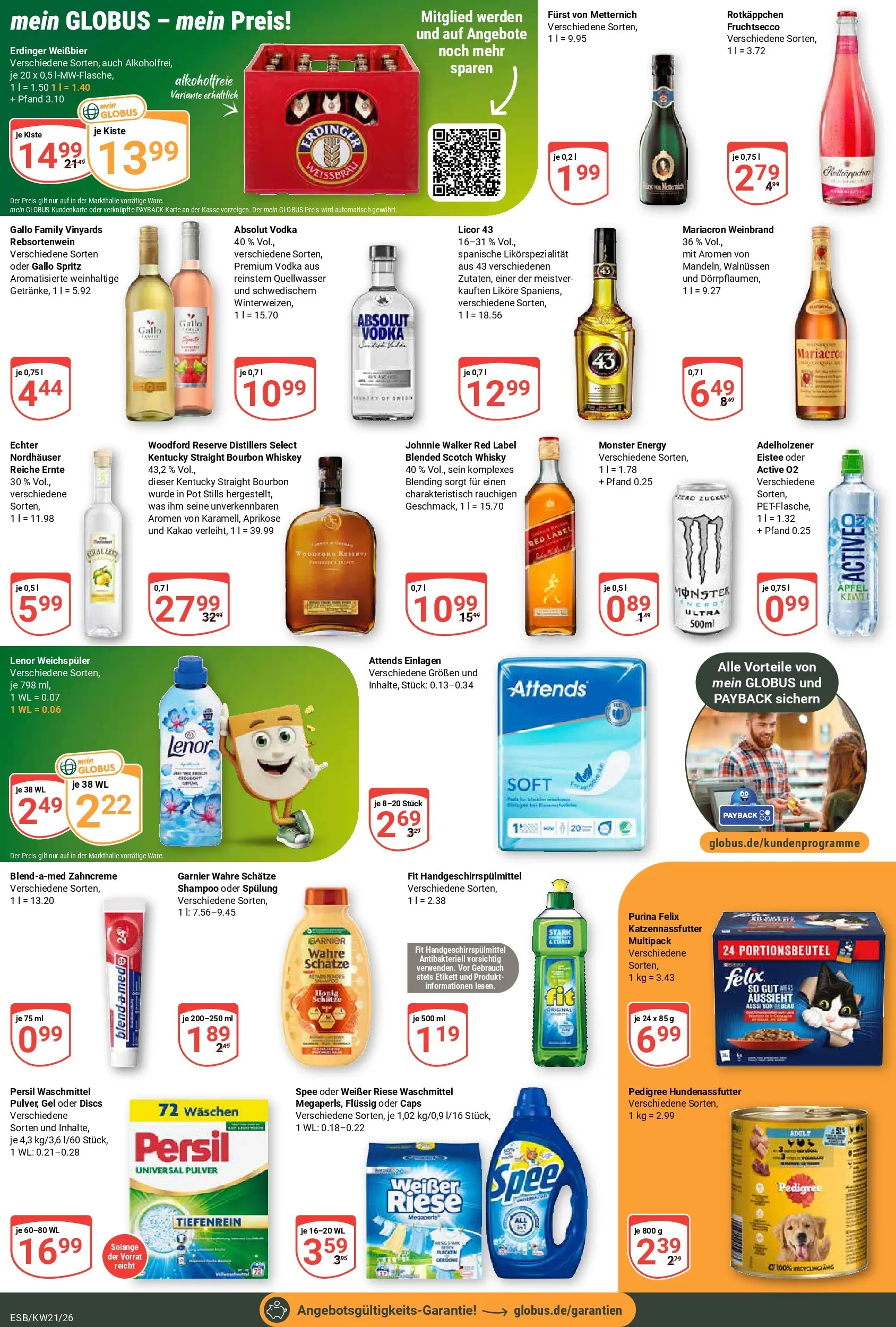 Globus Prospekt Eschborn	 (ab 17.05.2026) » Angebote online | Seite: 3 | Produkte: Shampoo, Monster, Whiskey, Johnnie walker