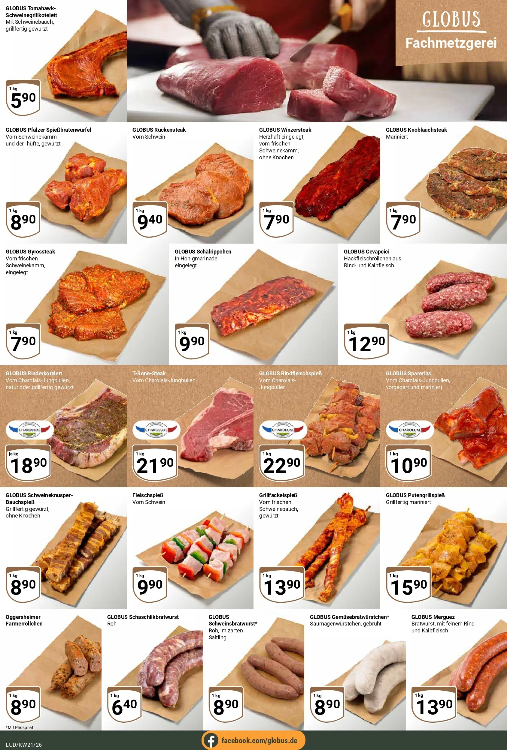 Globus Prospekt Ludwigshafen-Oggersheim	 (ab 17.05.2026) » Angebote online | Seite: 9 | Produkte: Cevapcici