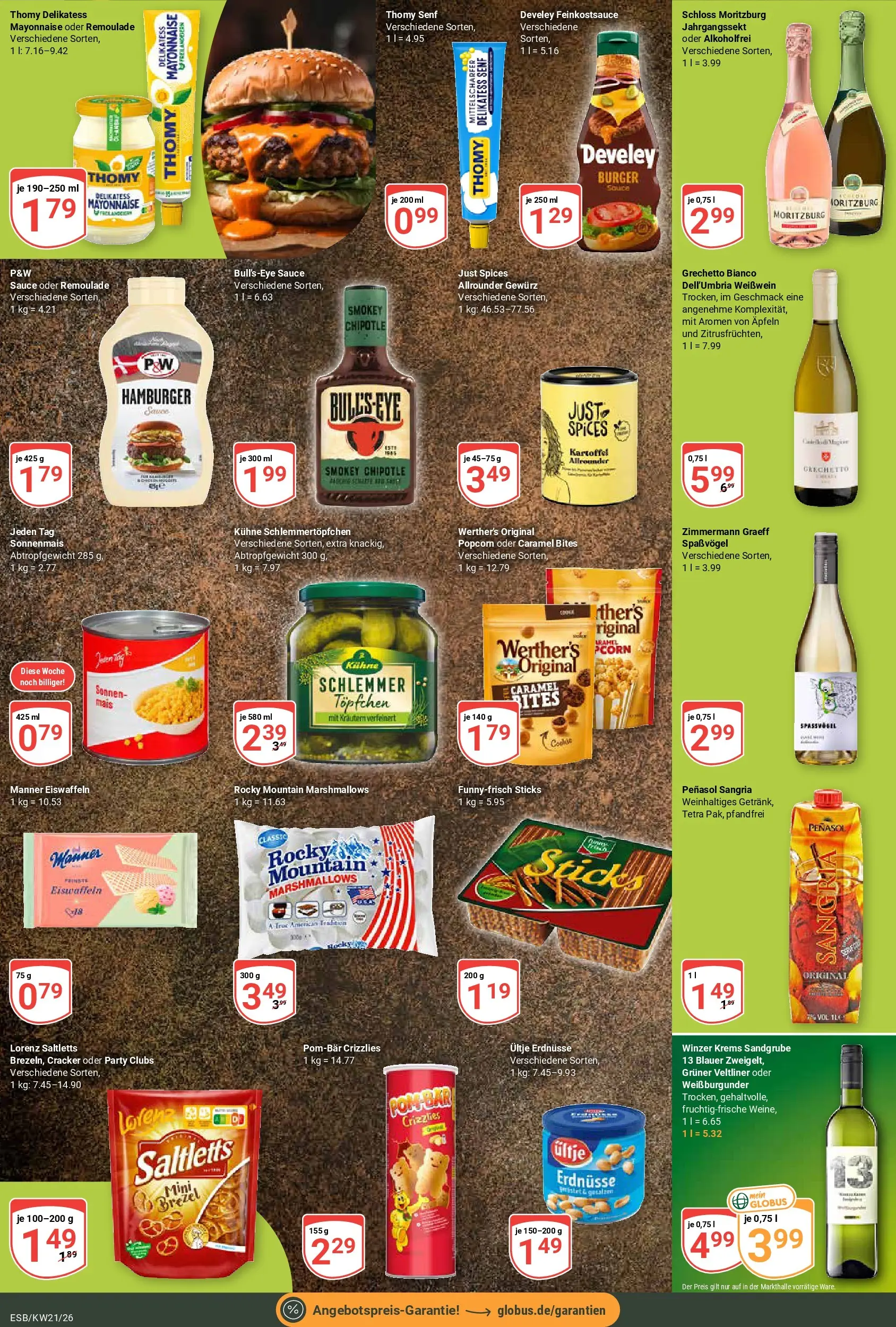 Globus Prospekt Eschborn	 (ab 17.05.2026) » Angebote online | Seite: 24 | Produkte: Ultje erdnusse, Erdnüsse, Weißwein, Mayonnaise