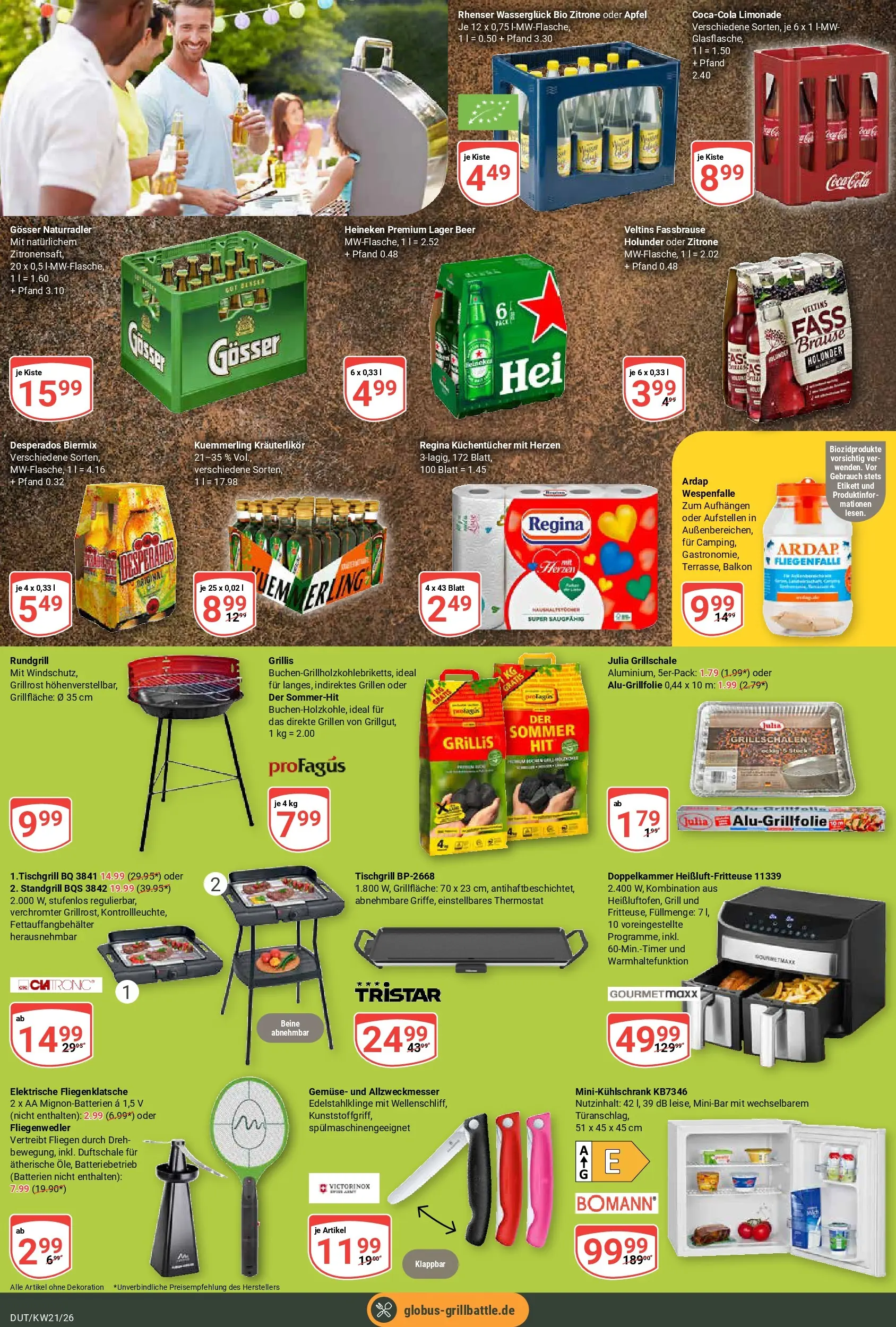 Globus Prospekt Wetzlar-Dutenhofen	 (ab 17.05.2026) » Angebote online | Seite: 23 | Produkte: Batterien, Limonade, Zitrone, Veltins