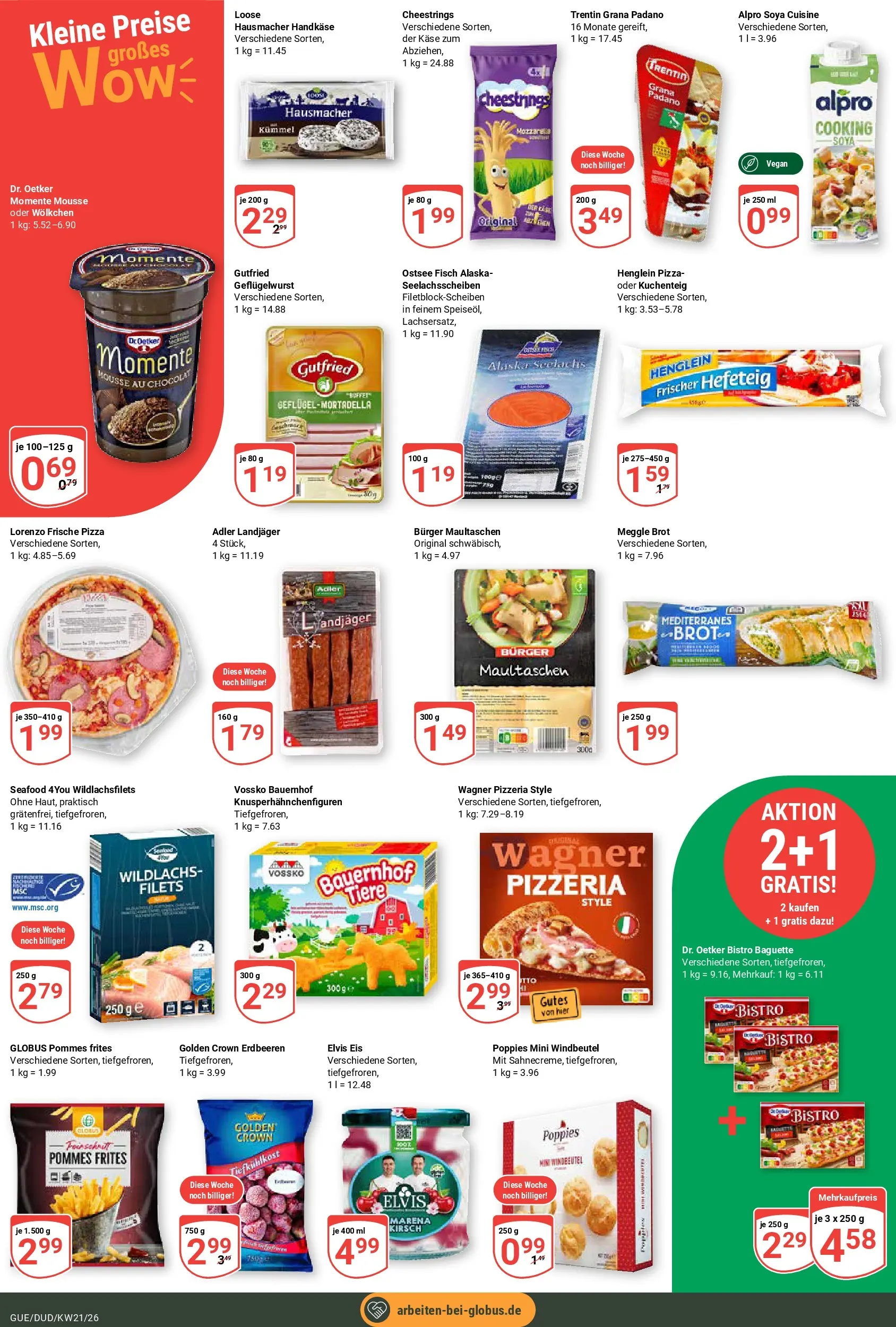 Globus Prospekt Saarbrücken-Dudweiler	 (ab 17.05.2026) » Angebote online | Seite: 3 | Produkte: Käse, Pommes, Burger, Alpro