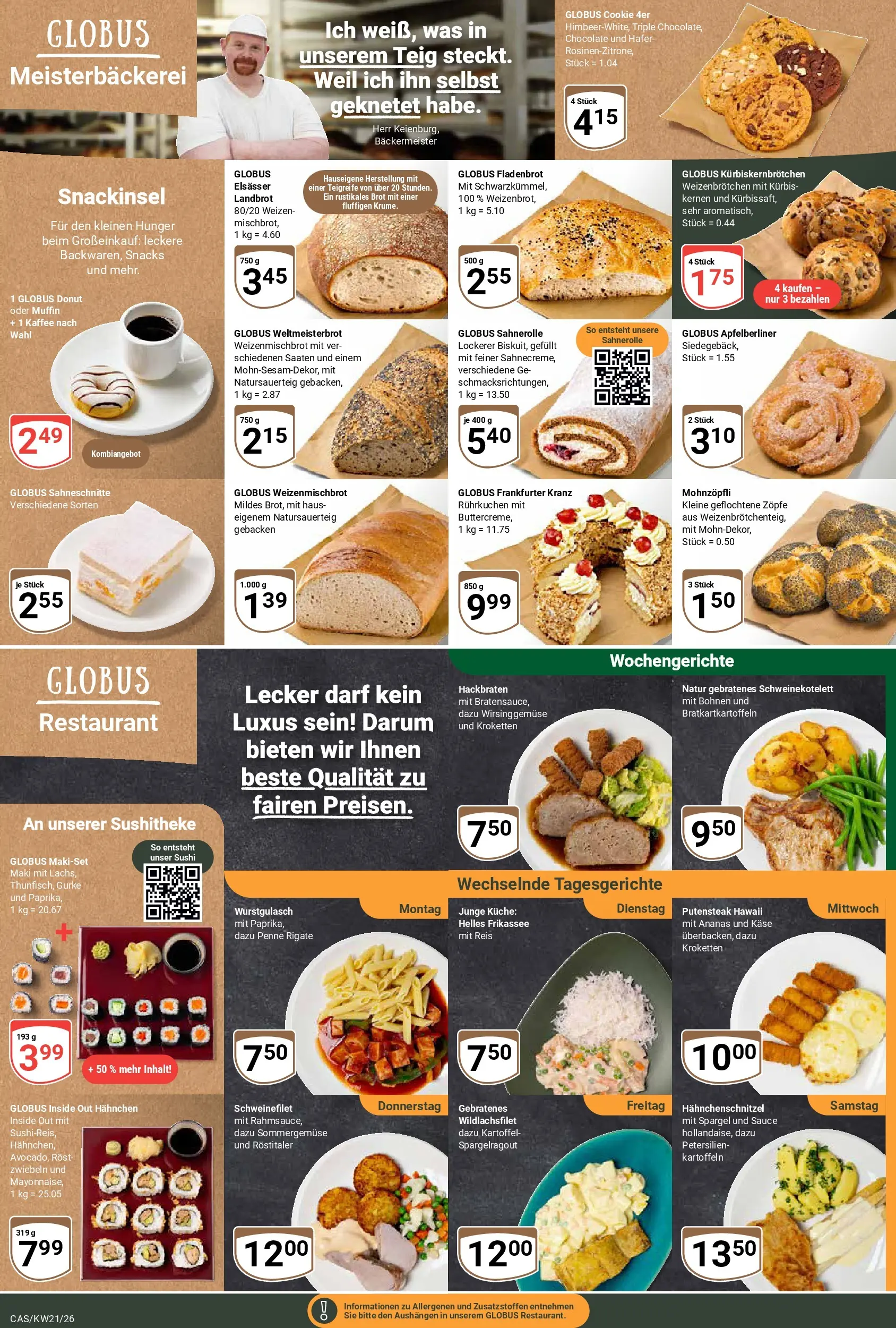 Globus Prospekt Castrop-Rauxel	 (ab 17.05.2026) » Angebote online | Seite: 6 | Produkte: Kaffee, Küche, Kürbis, Reis