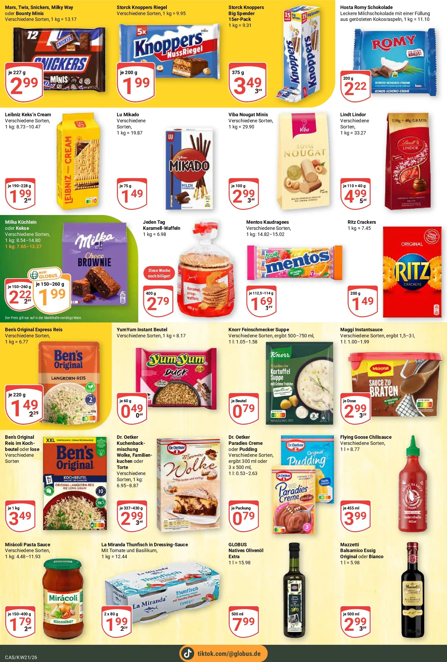 Globus Prospekt Castrop-Rauxel	 (ab 17.05.2026) » Angebote online | Seite: 13 | Produkte: Olivenol, Pudding, Pasta, Reis