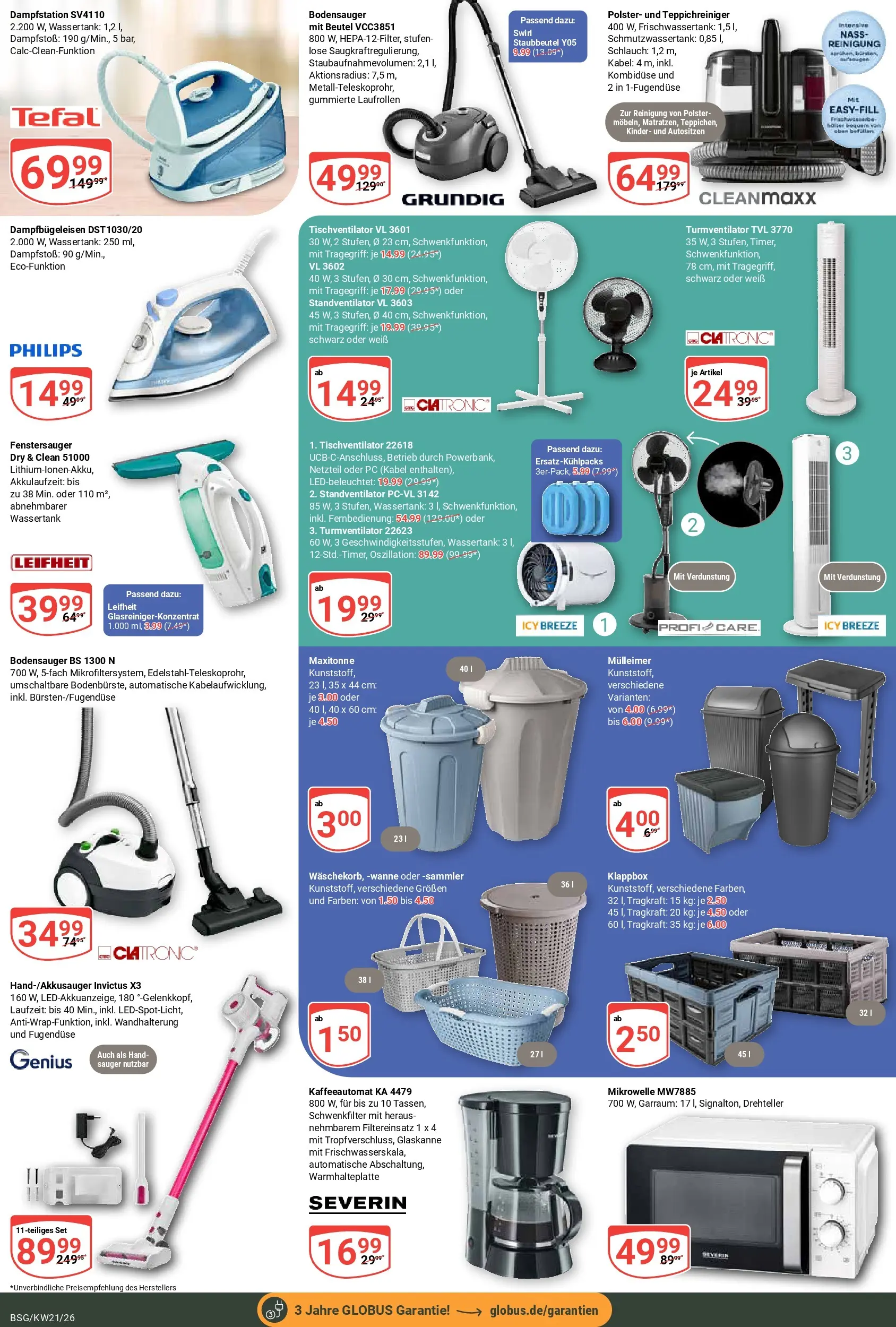 Globus Prospekt Braunschweig	 (ab 17.05.2026) » Angebote online | Seite: 25 | Produkte: Kabel, Philips, Mikrowelle, Netzteil