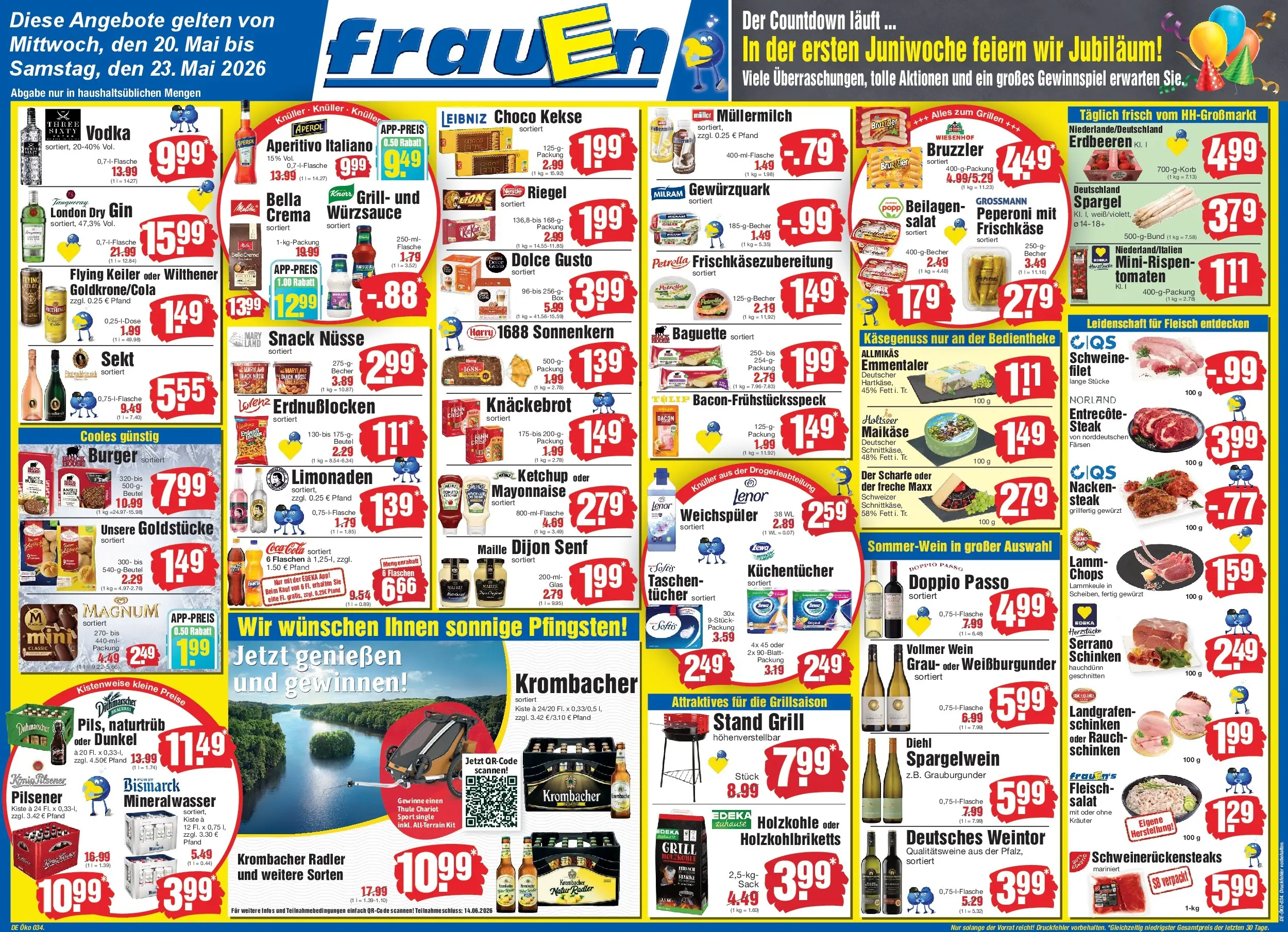 Edeka prospekt Heide (ab 20.05.2026) » Angebote Online | Seite: 1 | Produkte: Radler, Steak, Gin, Salat