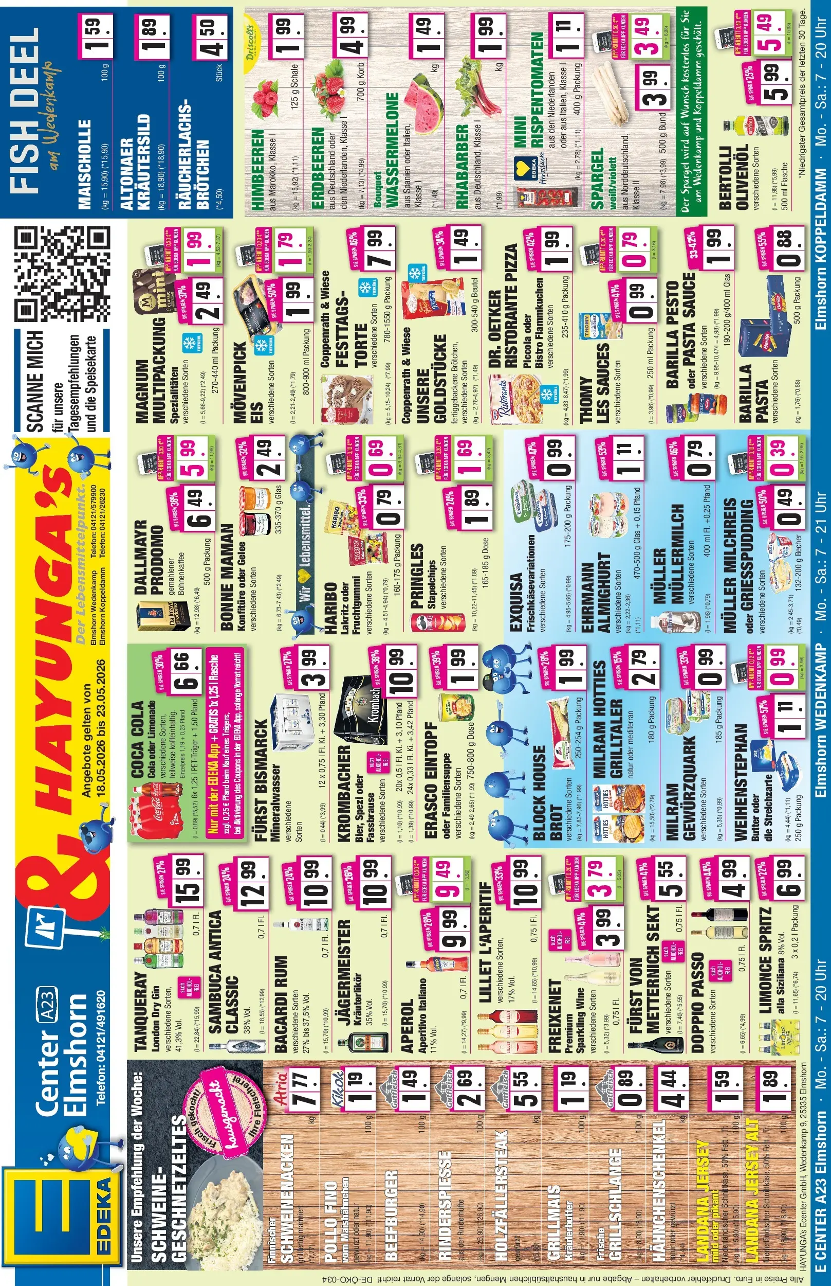 Edeka prospekt Elmshorn	 (ab 17.05.2026) » Angebote Online | Seite: 1 | Produkte: Sekt, Räucherlachs, Brot, Bonne maman