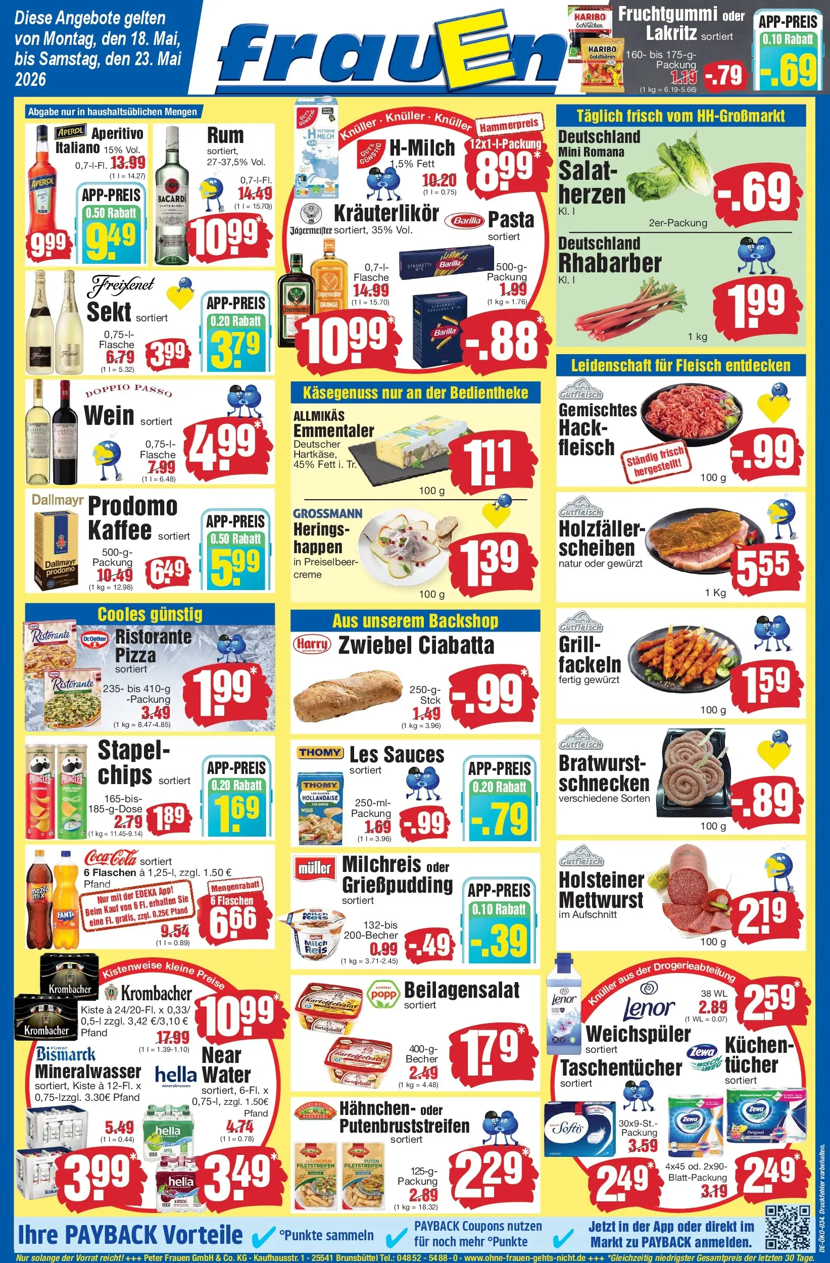 Angebote (ab 16.05.2026) » Angebote Online | Seite: 1 | Produkte: Fanta, Haribo, Jägermeister, Pizza